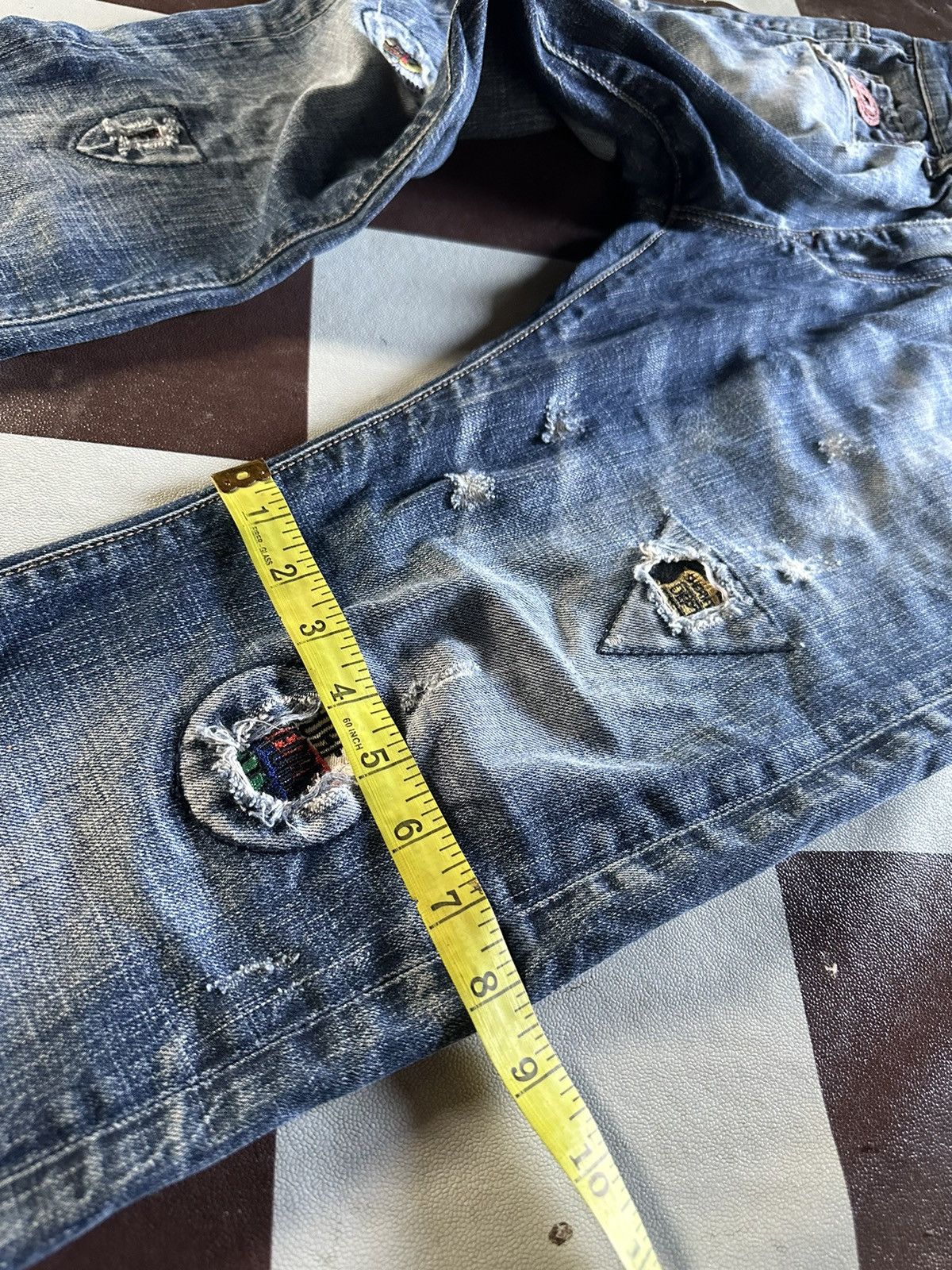 Japanese Brand Dong li niu denim jeans Size US 30 / EU 46 - 12 Thumbnail
