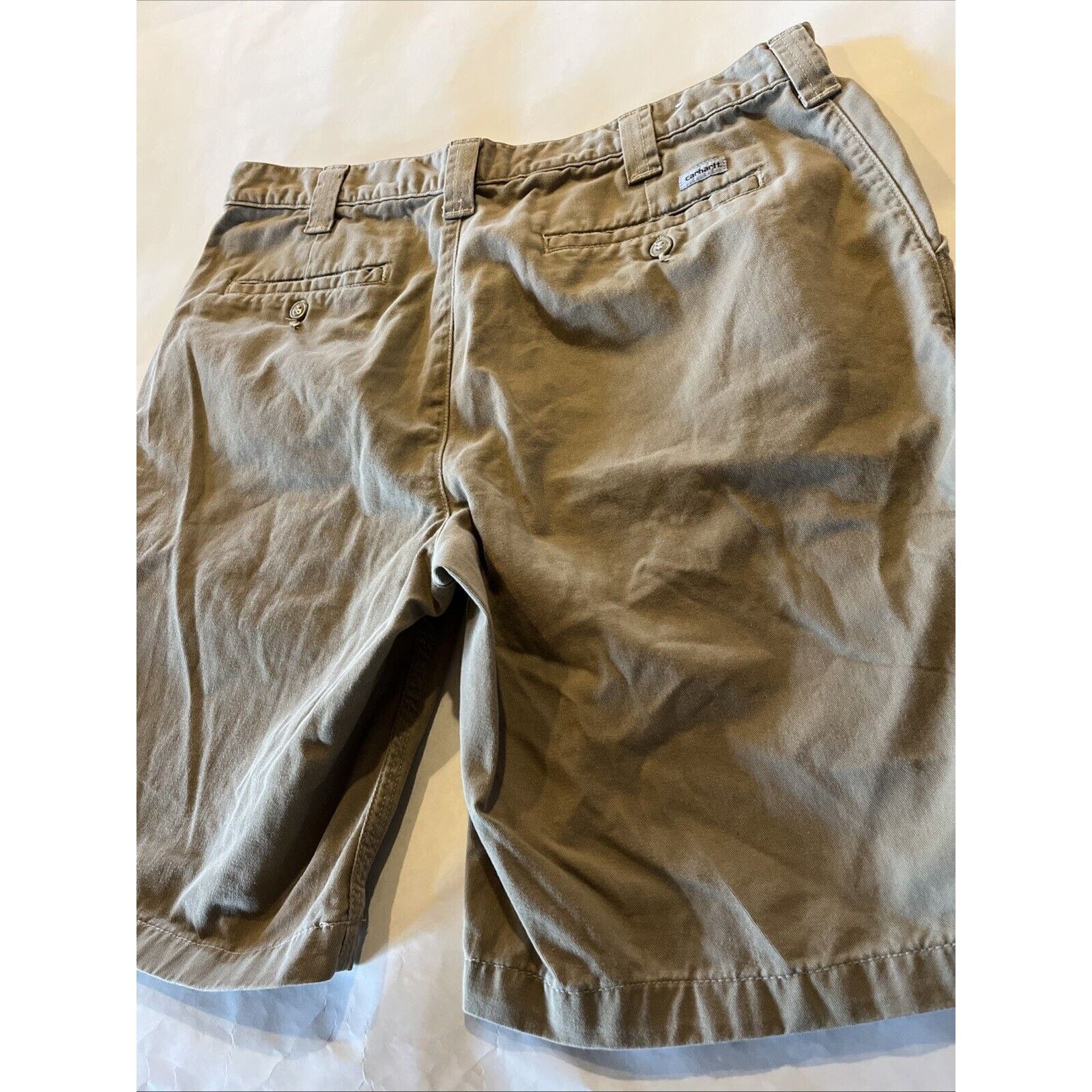 Carhartt Carhartt Canvas Shorts Mens 38 Brown Relaxed Workwear Travel Size US 38 / EU 54 - 11 Thumbnail