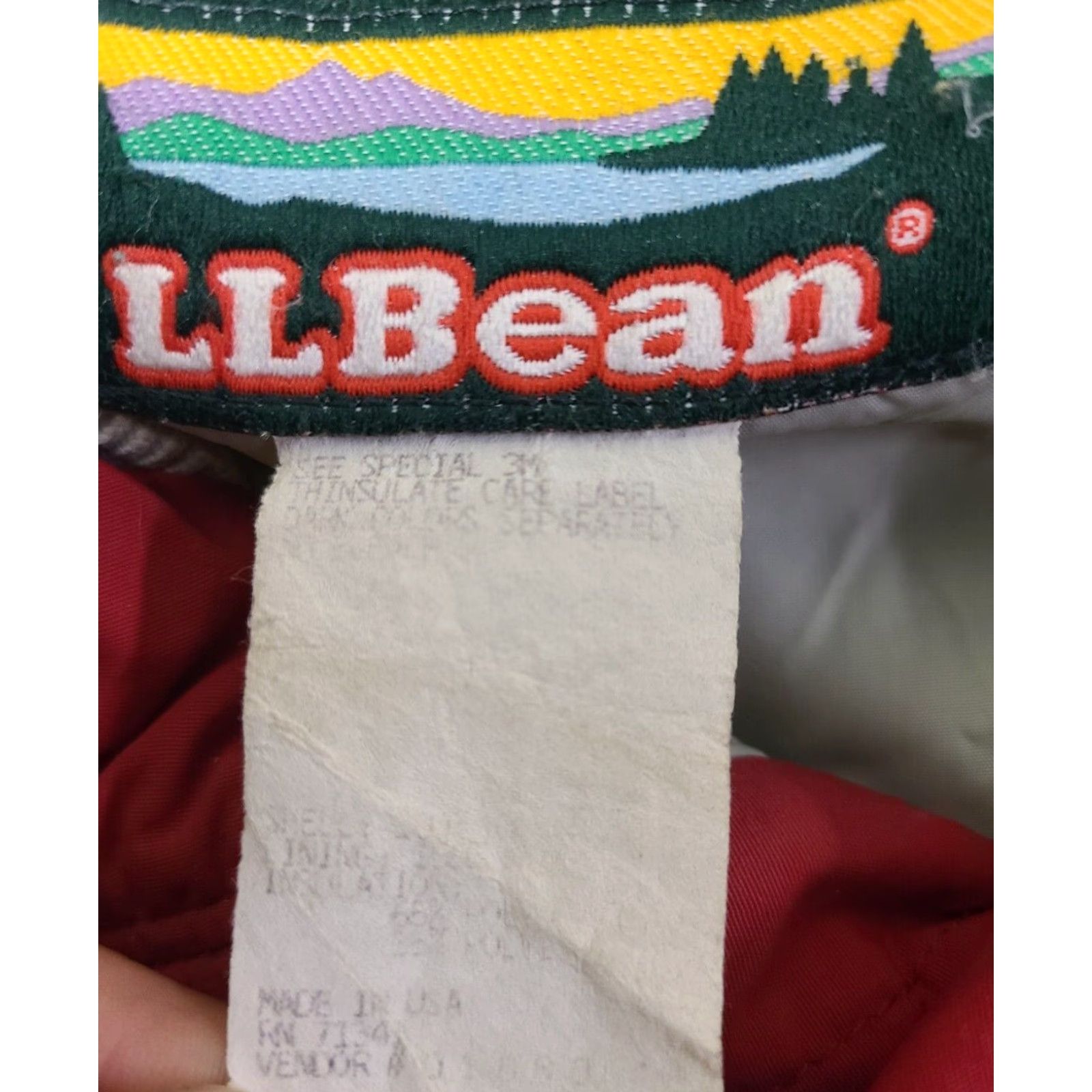 Vintage VINTAGE LL Bean Penobscot Parka Hooded Zip Up Insulated Parka Jacket XL Men Gray Size US XL / EU 56 / 4 - 4 Thumbnail