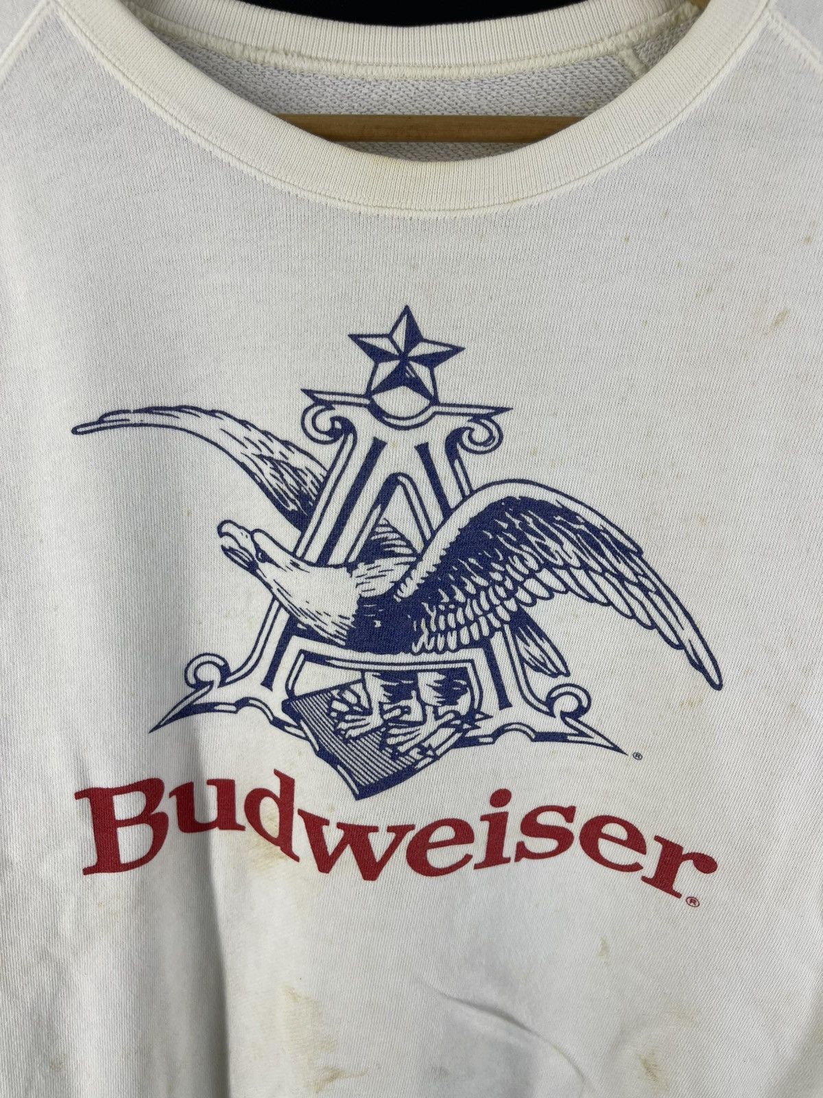 Budweiser Vintage 90's Budweiser King Of Beers Honey Buds Sweatshirt Size US M / EU 48-50 / 2 - 3 Thumbnail