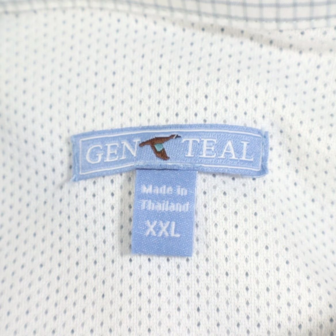 Catalina Genteal Brrr Catalina Fishing Nylon Striped Button Up Shirt Green Men 2XL Size US XXL / EU 58 / 5 - 5 Thumbnail