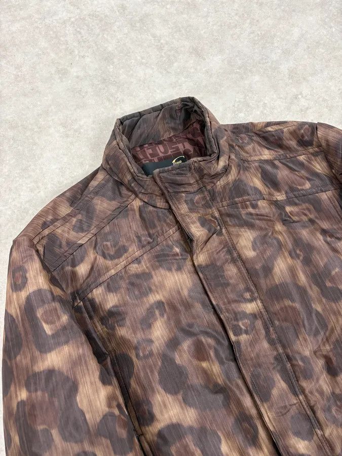 Just Cavalli 2000s Cavalli Leopard Print Obscure Bomber Jacket Size US S / EU 44-46 / 1 - 5 Thumbnail