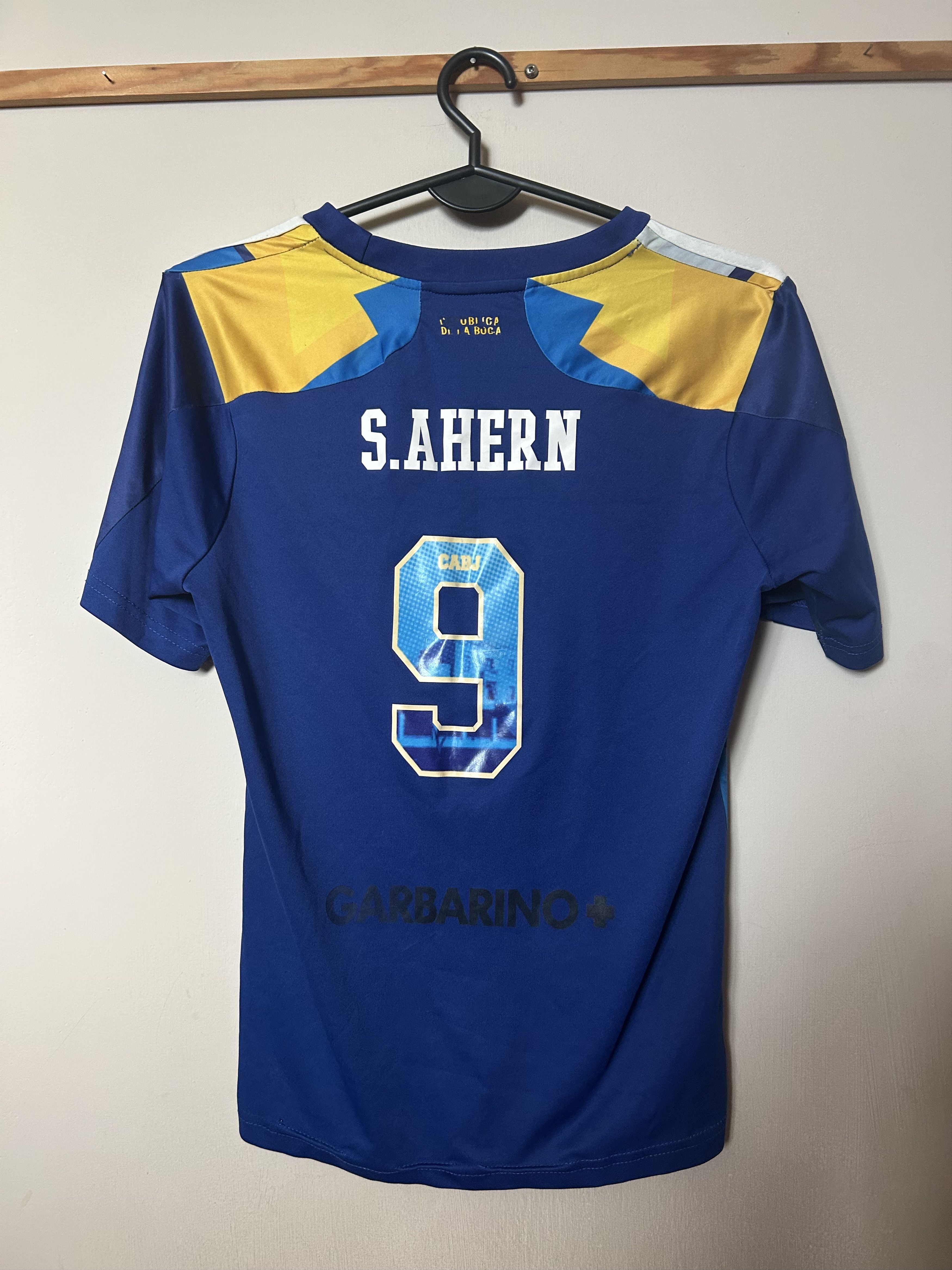 Adidas BOCA JUNIORS #9 Ahern - 2021- 2022 - kids - Adidas Size US XXS / EU 40 - 1 Thumbnail