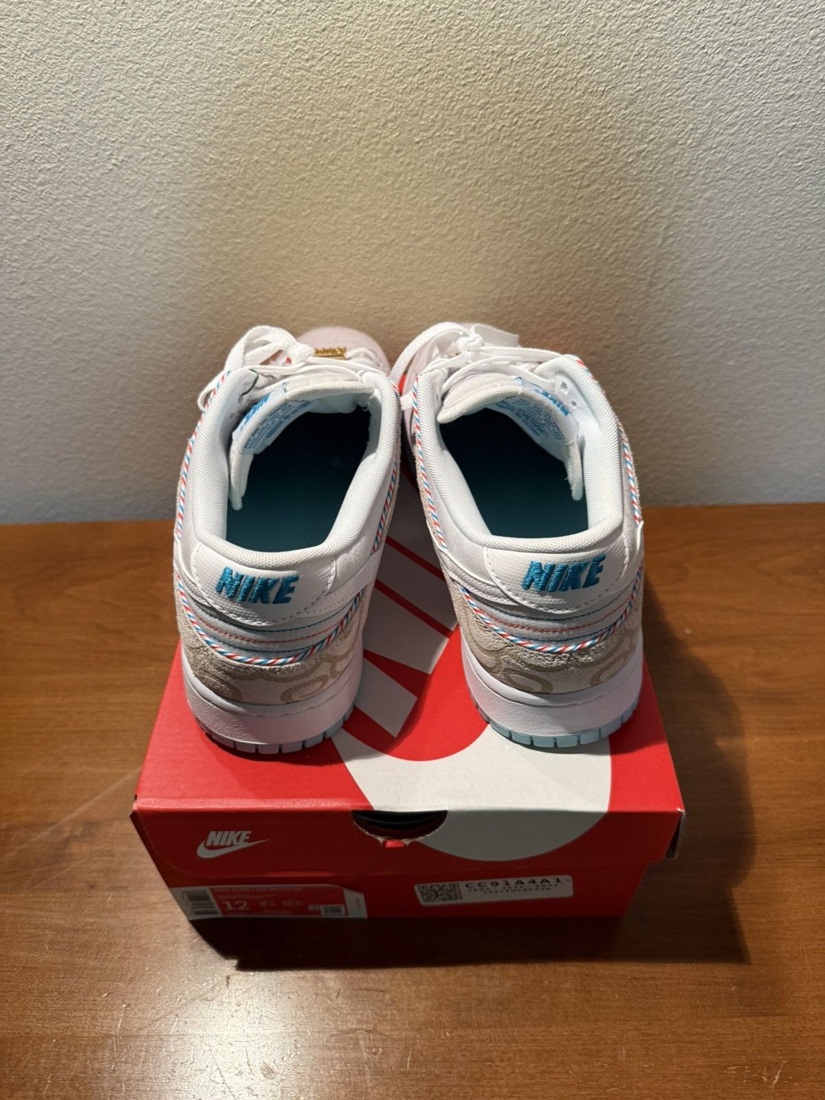 Nike Nike Dunk Low Barbershop Size US 12 / EU 45 - 4 Thumbnail