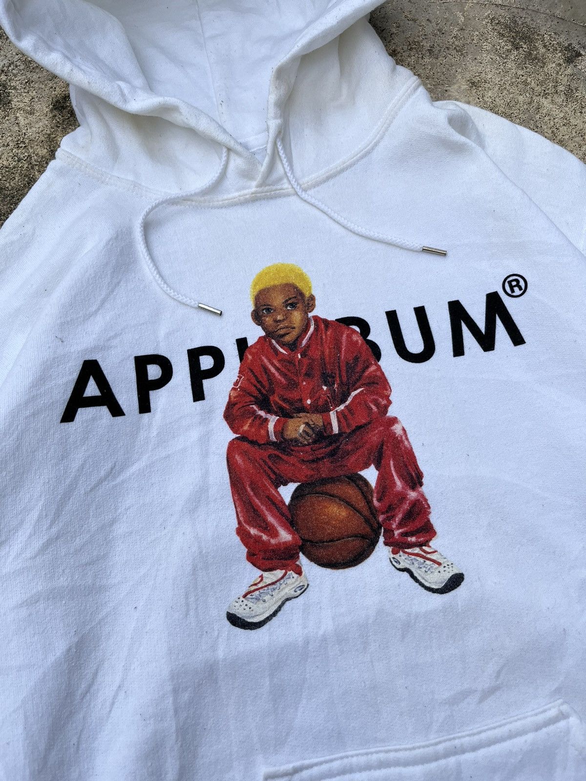 Apple × Japanese Brand ⚡️STEALS⚡️Apple Bum Basketball icon Big Logo Hoodie Size US S / EU 44-46 / 1 - 2 Thumbnail