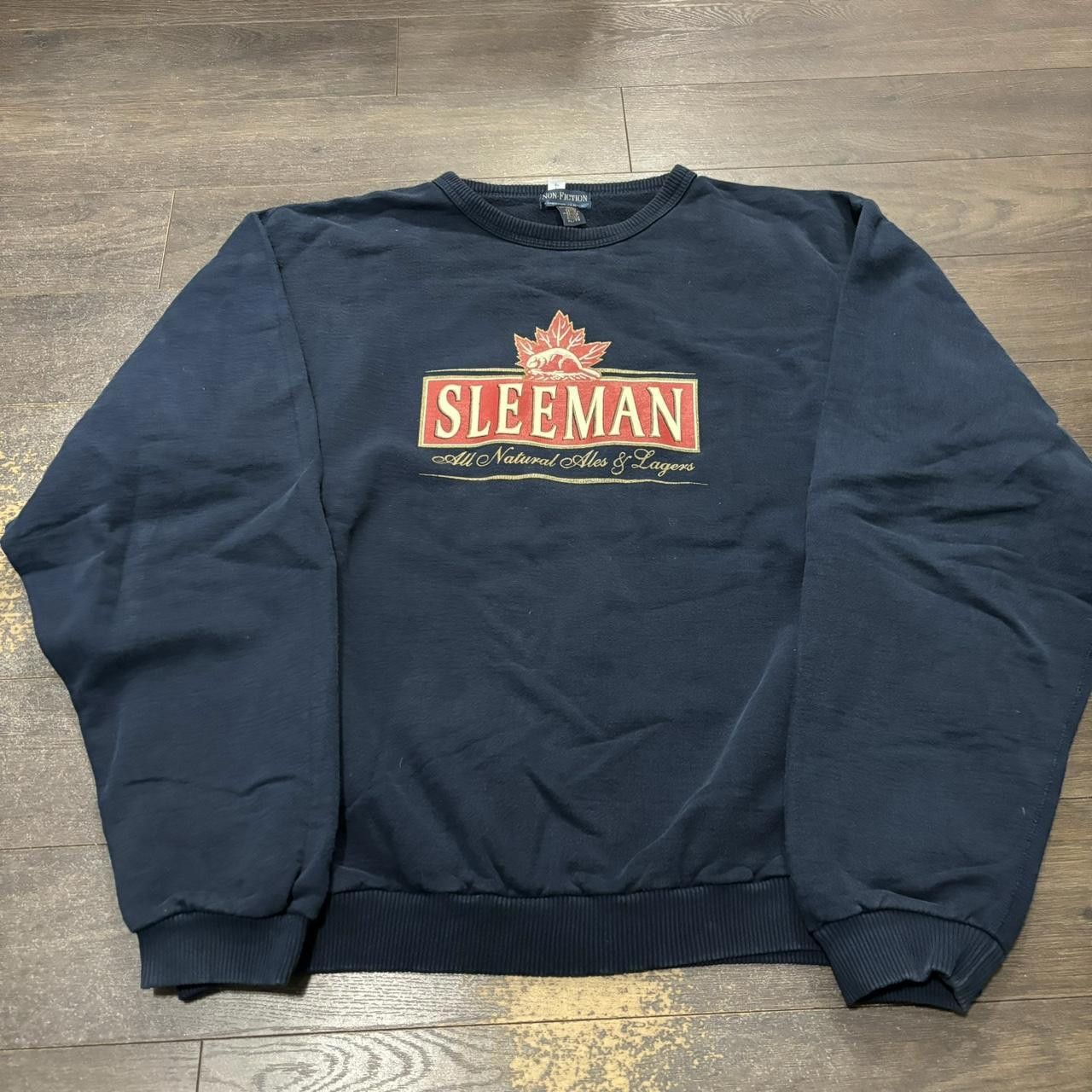 Designer Vintage Sleeman All Natural Ales Lagers Crewneck Sweatshirt Size US XL / EU 56 / 4 - 3 Thumbnail