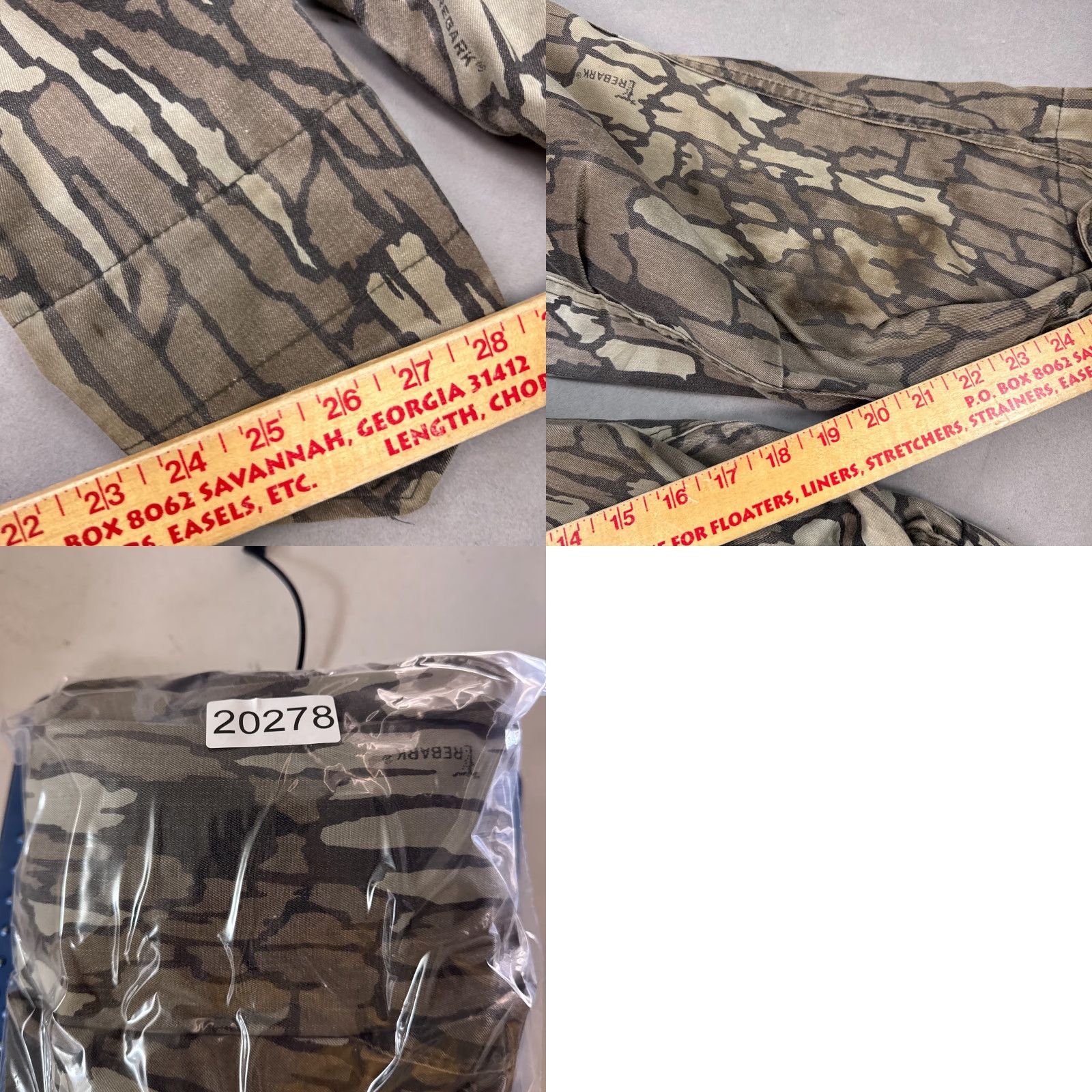 Vintage VINTAGE John Ownbey Jacket Mens M Brown Trebark Camo M65 Military Hunt Field Coat Jacket Size US M / EU 48-50 / 2 - 10 Thumbnail