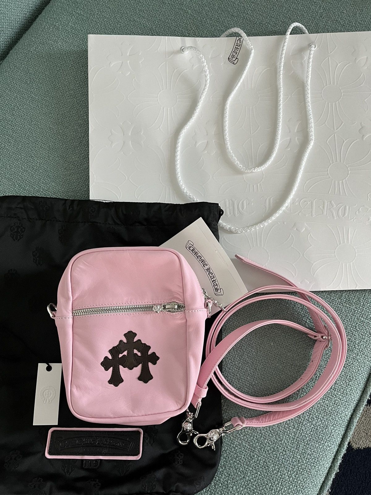 Chrome hearts cross body bag sales