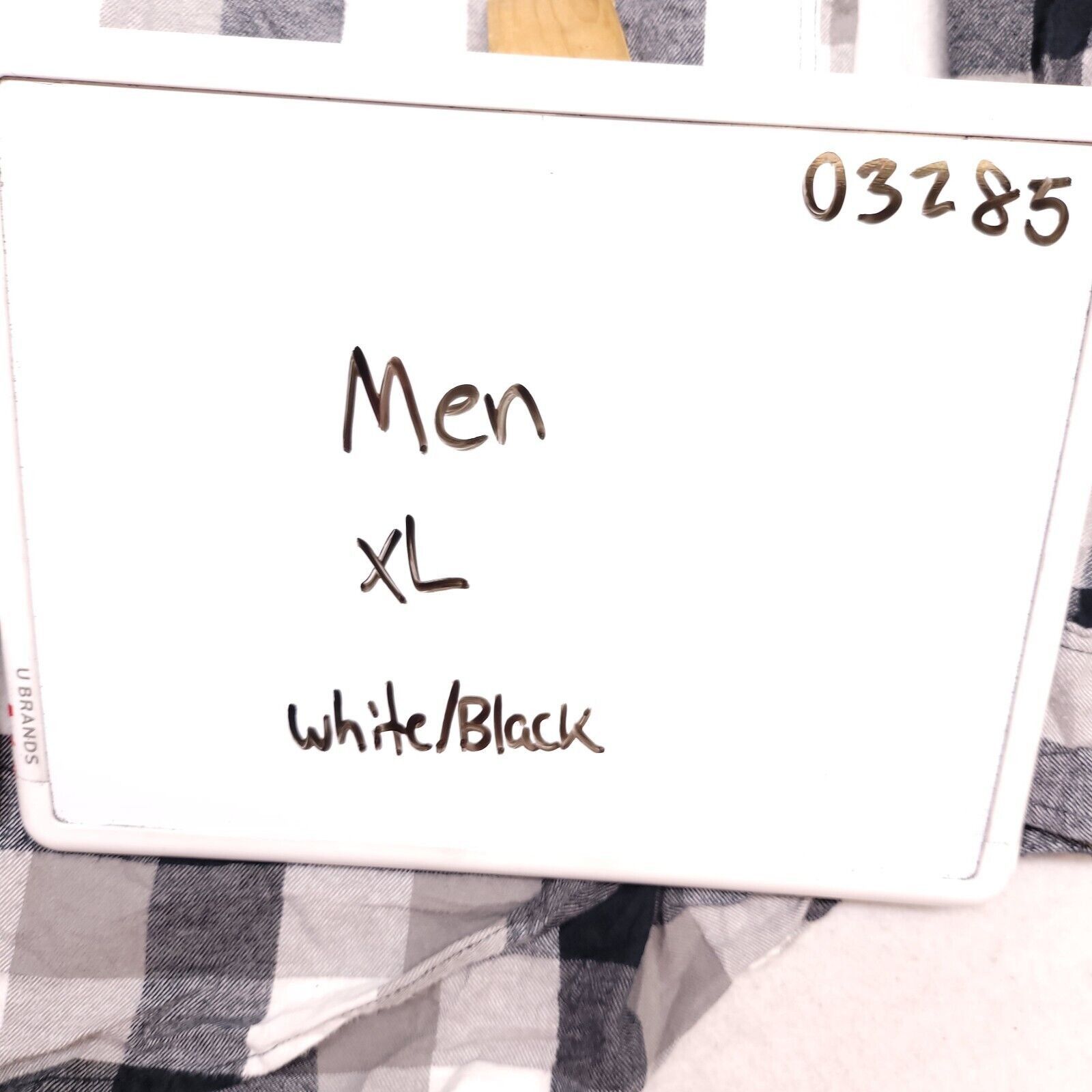 Weatherproof Weatherproof Gingham Flannel Shirt Mens Size XL White Size US XL / EU 56 / 4 - 4 Thumbnail