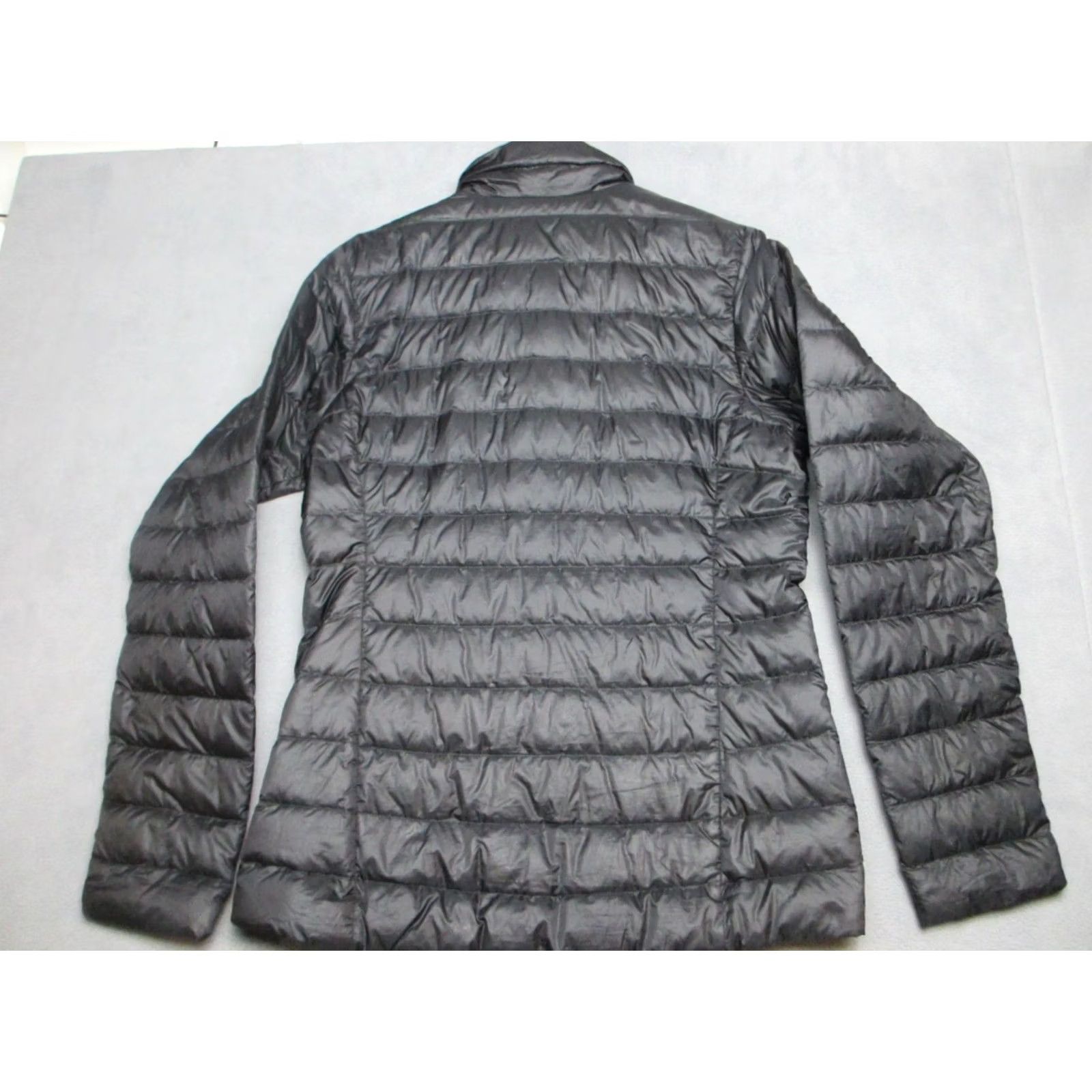 Vintage REI Jacket Womens Medium Black Puffer Down Nylon Full Zip Mock Neck Outdoor Logo Size M / US 6-8 / IT 42-44 - 6 Thumbnail