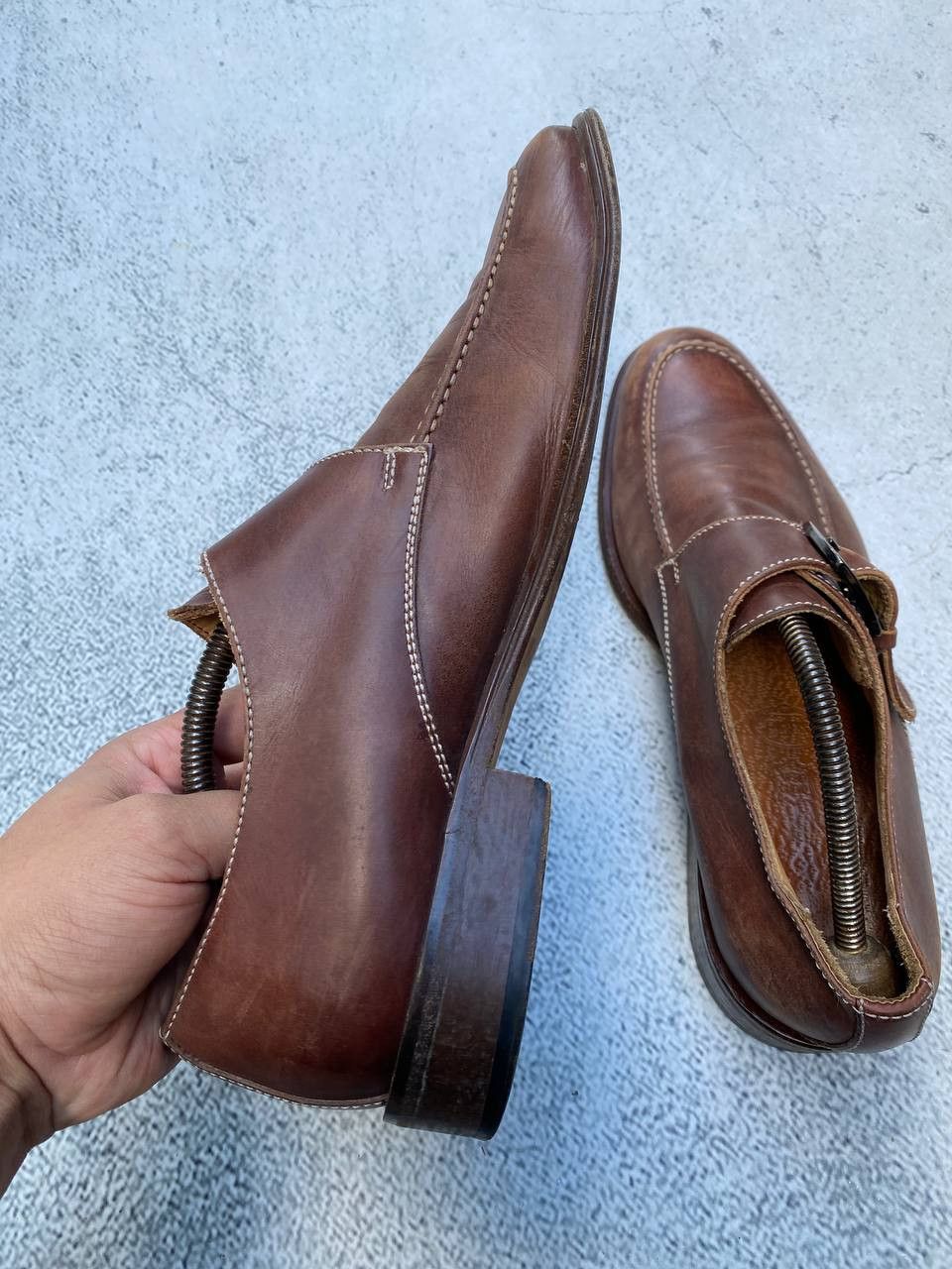 Other Vintage Guidi Dolce Gabbana style Leather Faded Shoes Size US 10 / EU 43 - 14 Thumbnail