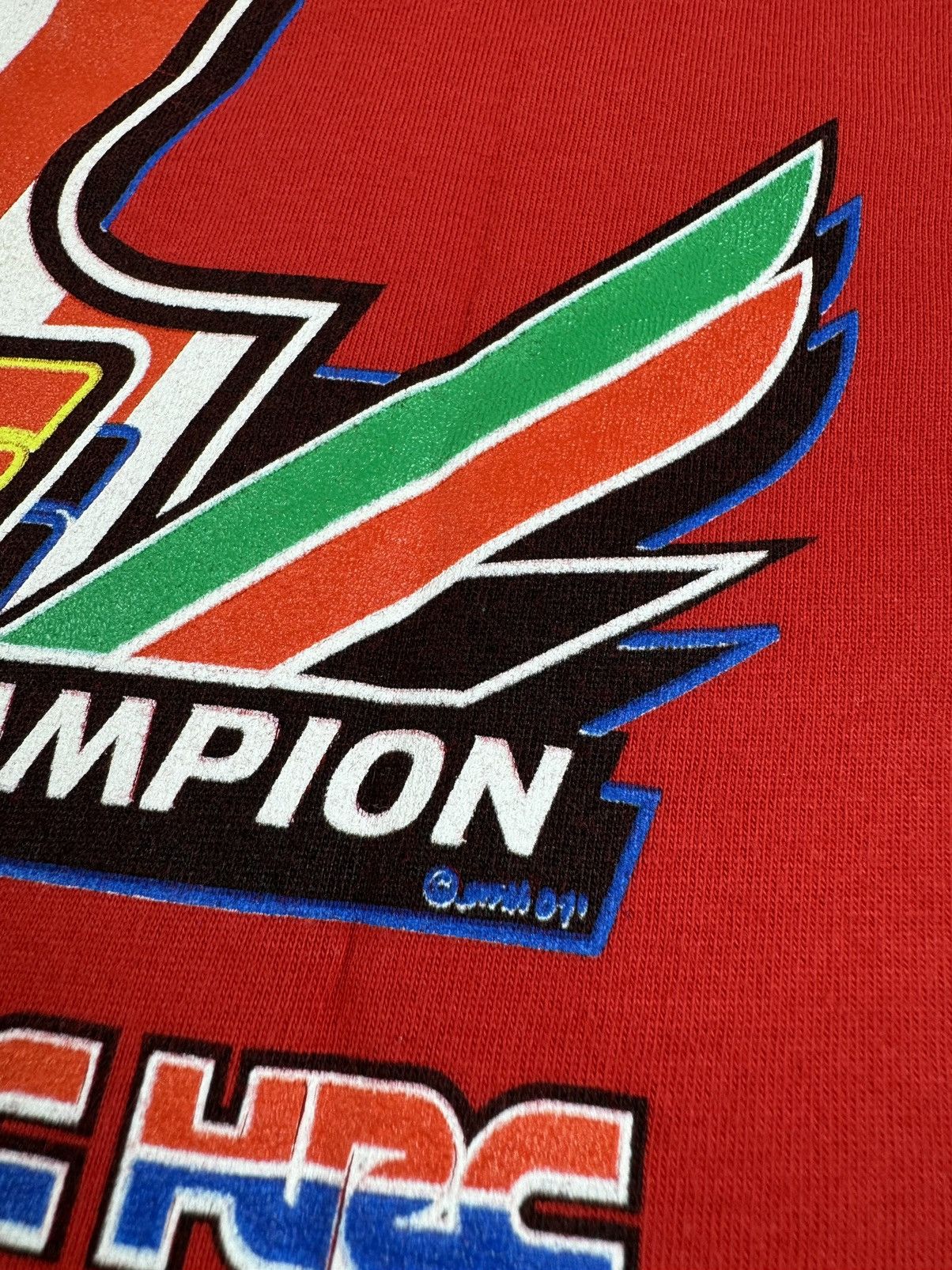 Other Colin Edwards Honda Bike 2001 HRC Formula 1 T Shirt Tee Size US M / EU 48-50 / 2 - 14 Thumbnail