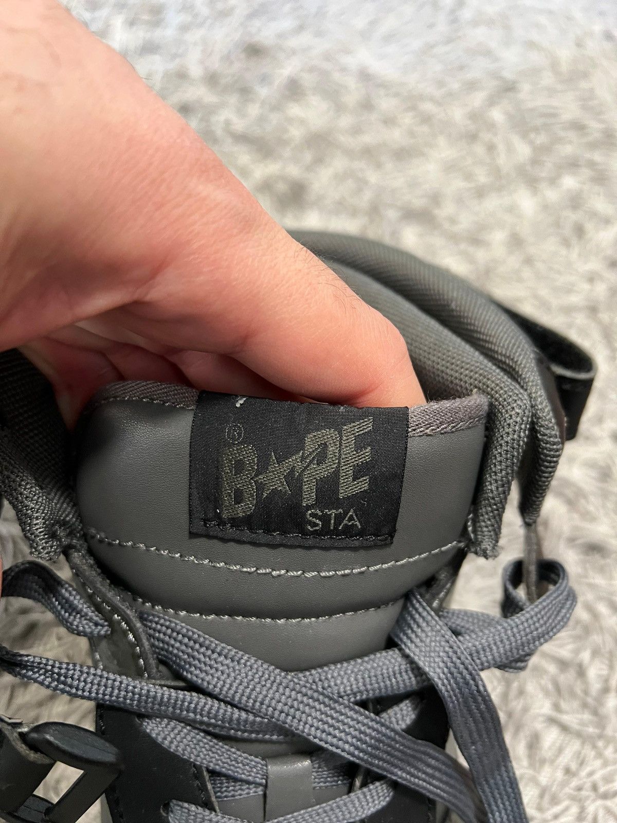 Bape A Bating ape high Bape Sta Size US 8.5 / EU 41-42 - 10 Thumbnail