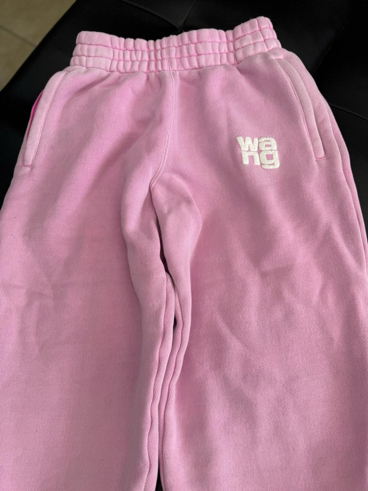 Alexander Wang ALEXANDER WANG Essential Terry Sweatpants Size XS Pink Size 26" / US 2 / IT 38 - 4 Thumbnail