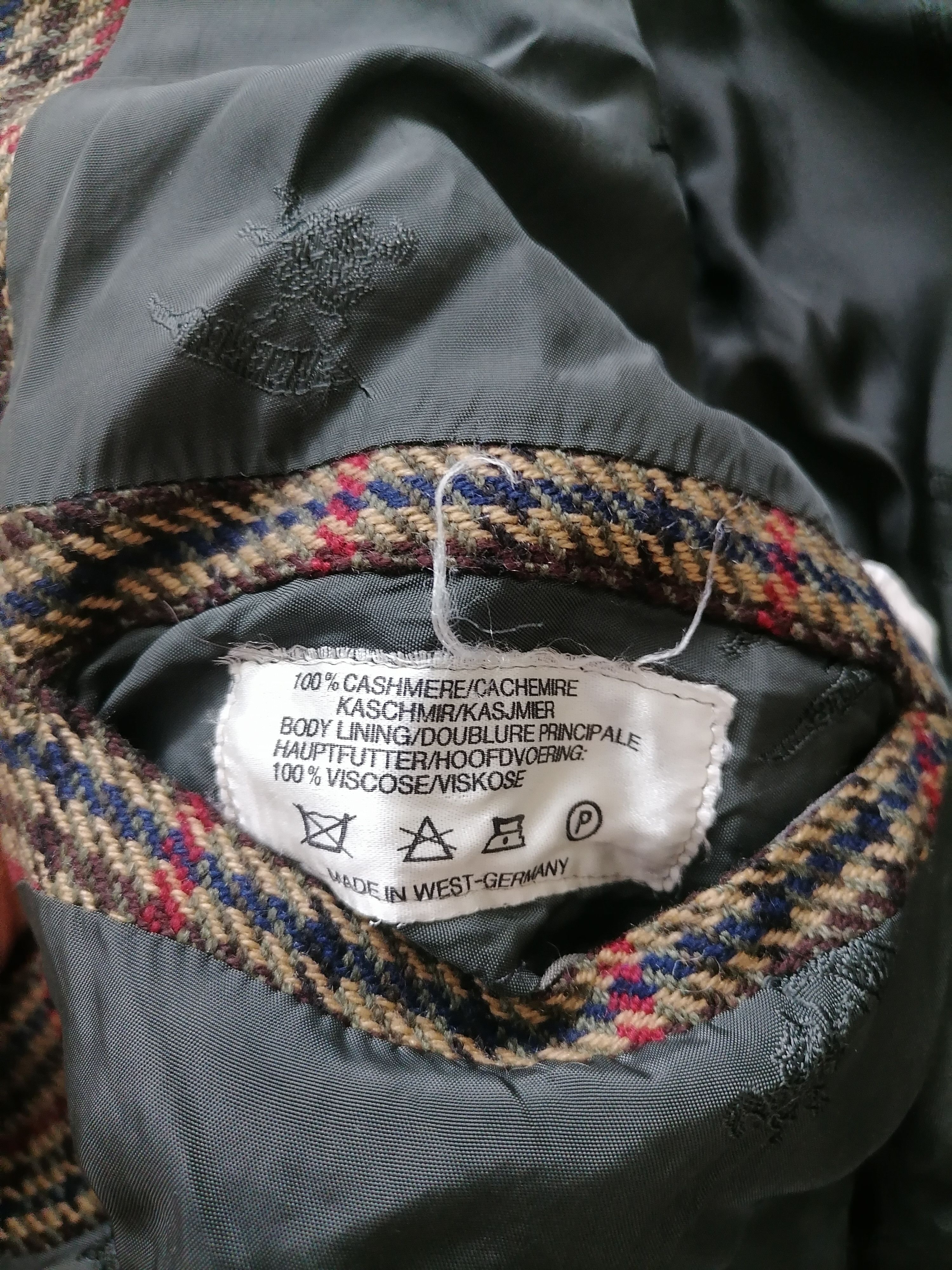Burberry Burberrys Cashmere Blazer Size US L / EU 52-54 / 3 - 8 Thumbnail