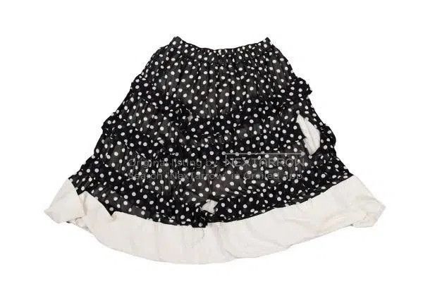 Comme des Garcons COMME des GARCONS Black Polka Dot Skirt. Size US 34 / EU 50 - 3 Thumbnail