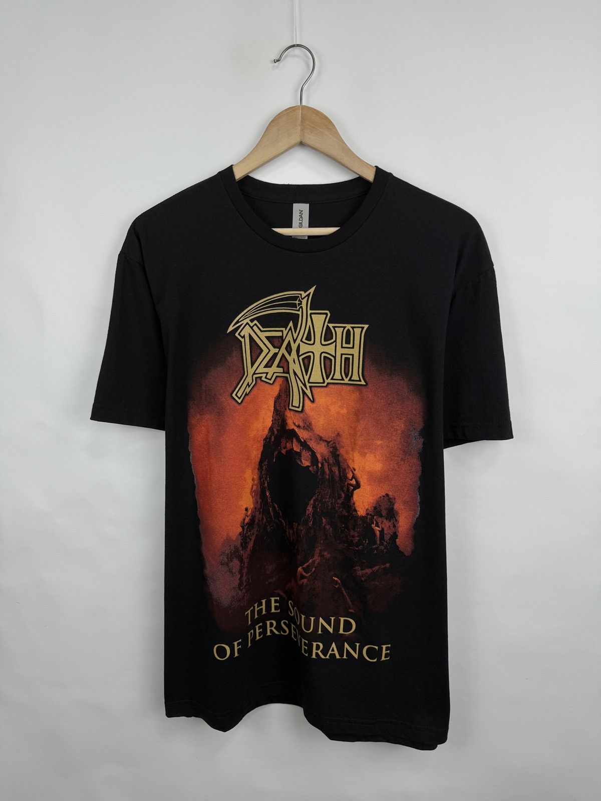 Band Tees 🇺🇸Vintage Death The Sound of Perseverance Death Metal T-Shirt Size US L / EU 52-54 / 3 - 3 Thumbnail