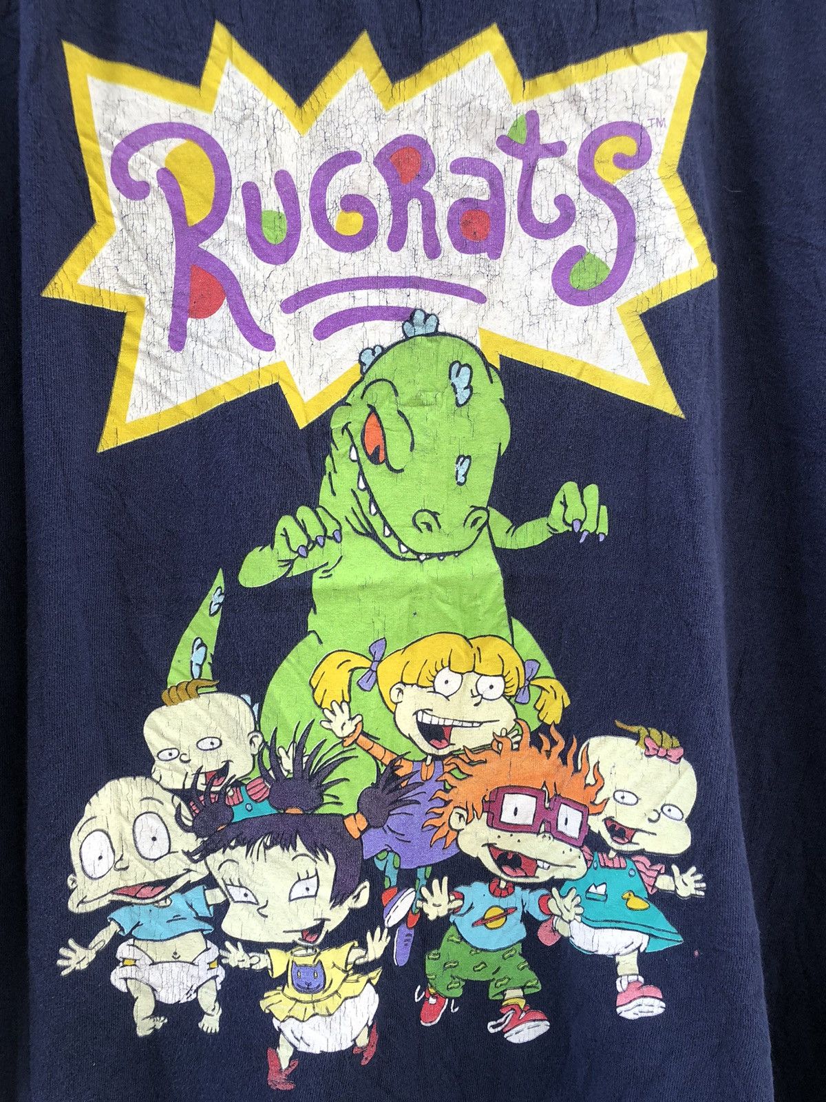 Cartoon Network × Nickelodeon × Vintage Vintage Y2K Nickelodeon Rugrats Cartoon Tshirt Size US L / EU 52-54 / 3 - 7 Thumbnail