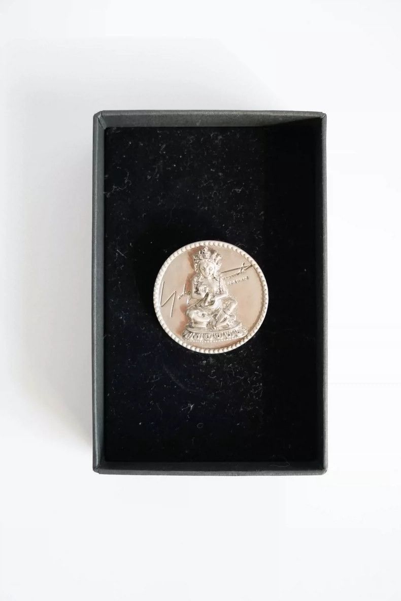 Yohji Yamamoto Yohji Yamamoto Yohji Yamamoto Buddha Pin Brooch 2018 Colle Size ONE SIZE - 2 Thumbnail