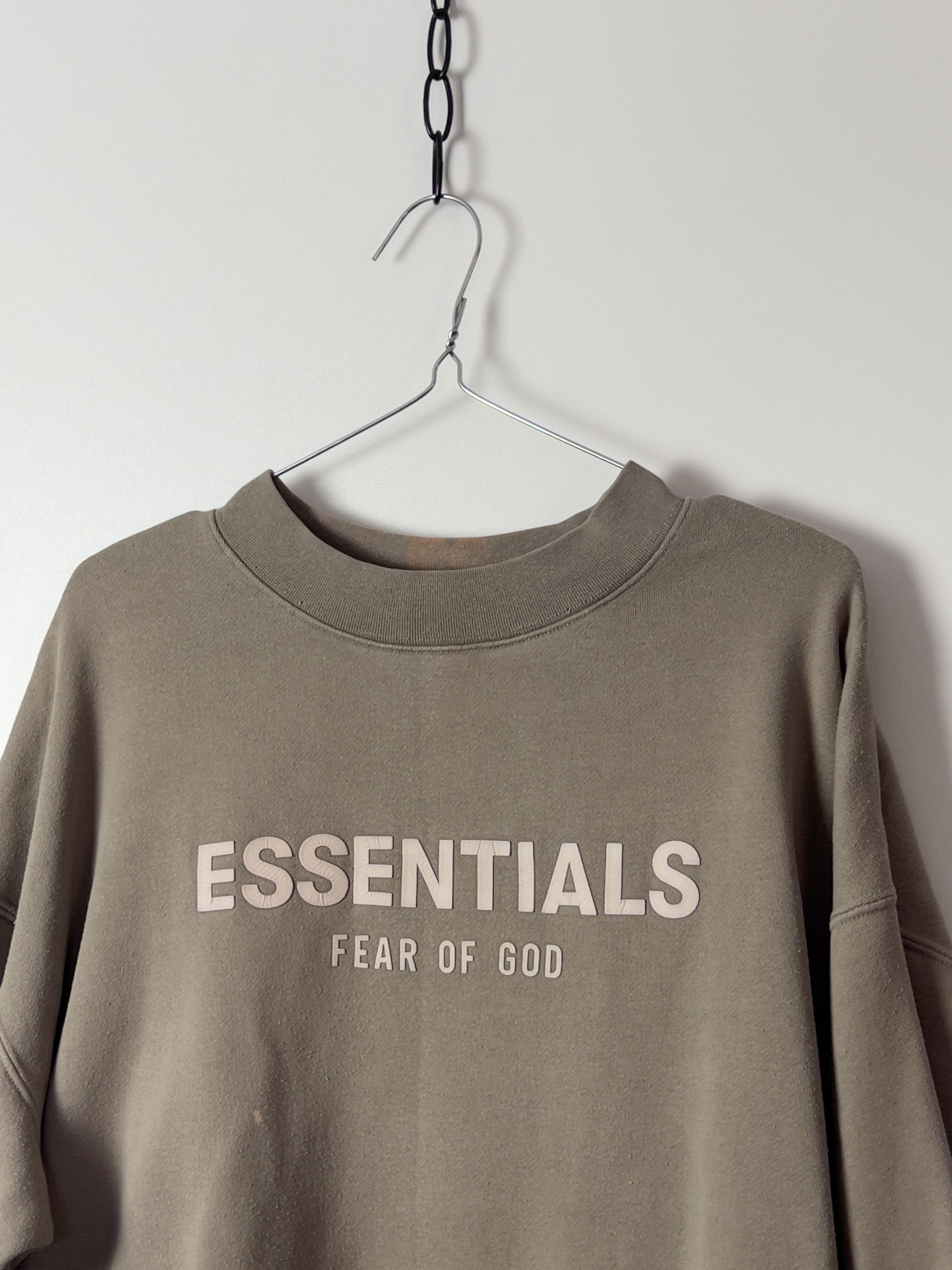 Fear of God FEAR OF GOD ESSENTIALS Junior logo-print Sweatshirt Size US S / EU 44-46 / 1 - 7 Thumbnail