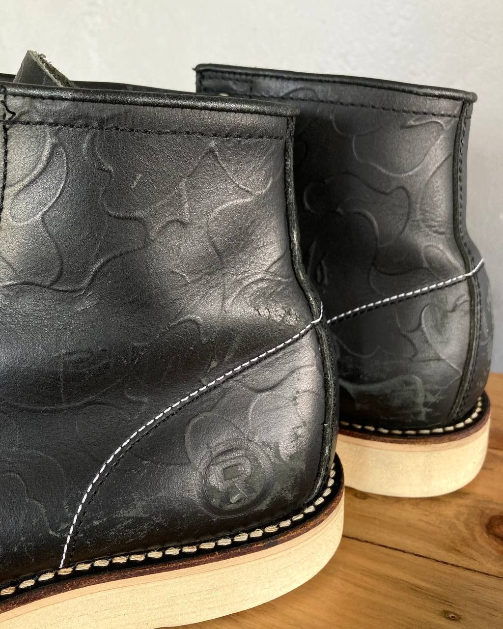 Bape OG Bape Simple Soldier Boots Size US 7.5 / EU 40-41 - 8 Thumbnail