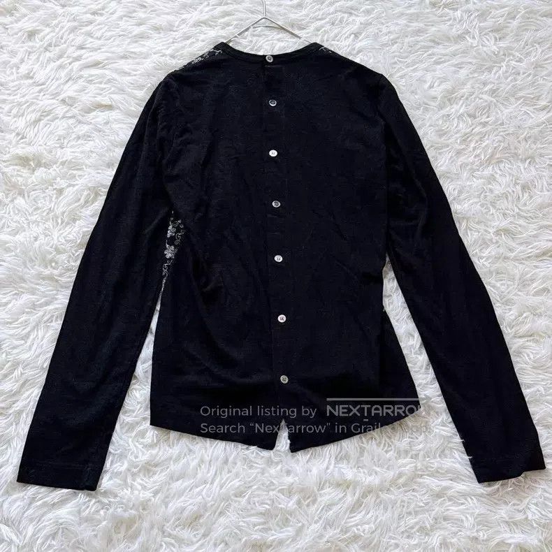 Comme des Garcons Comme Des Garcons Embroidered knit cardigan Size M / US 6-8 / IT 42-44 - 5 Thumbnail