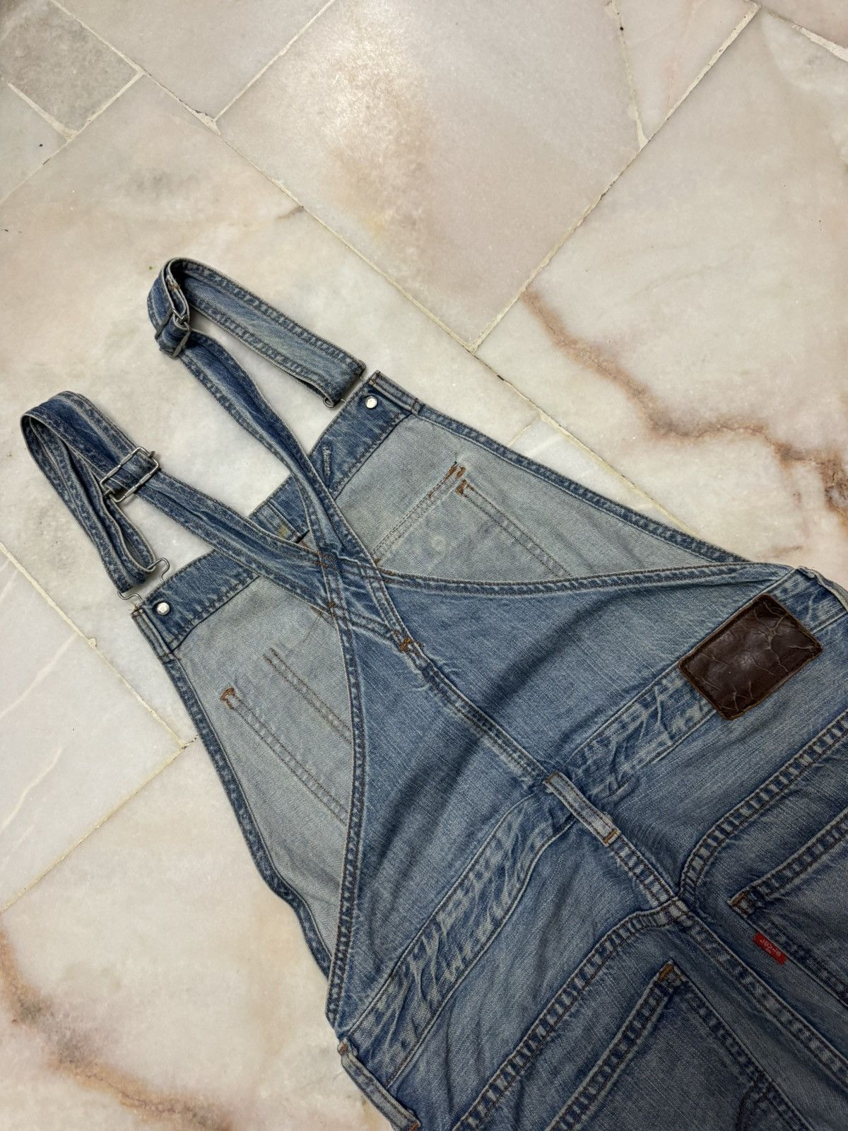 Levi's 💥FLARE💥90's LEVI'S RUSTY OVERALL RARE POCKET BOOTCUT MUDWASH Size US 30 / EU 46 - 13 Thumbnail