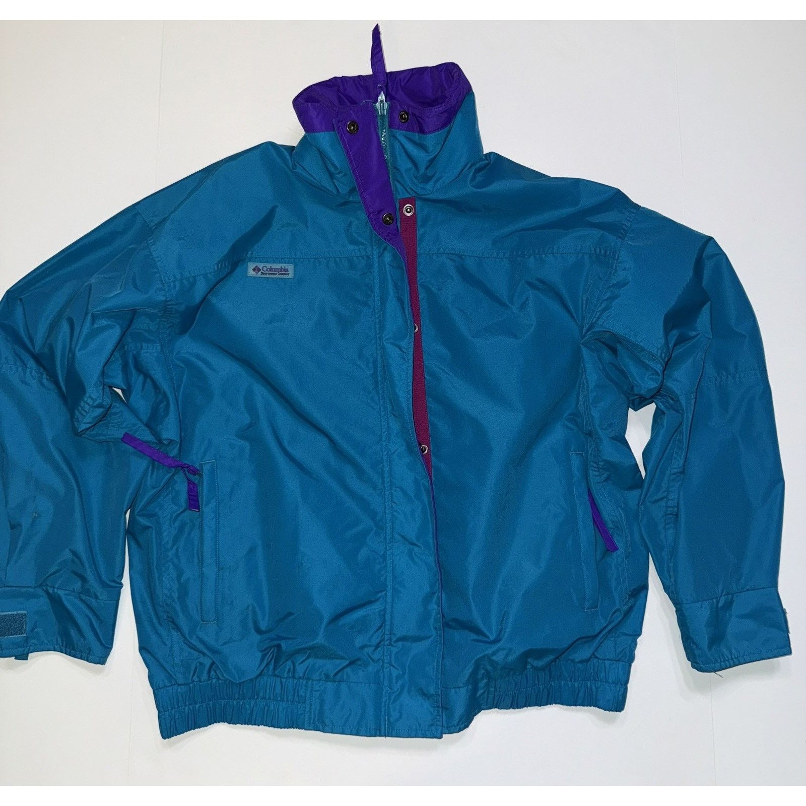 Columbia Columbia Reversible Bugaboo Jacket Women Large Purple Teal Size L / US 10 / IT 46 - 7 Thumbnail