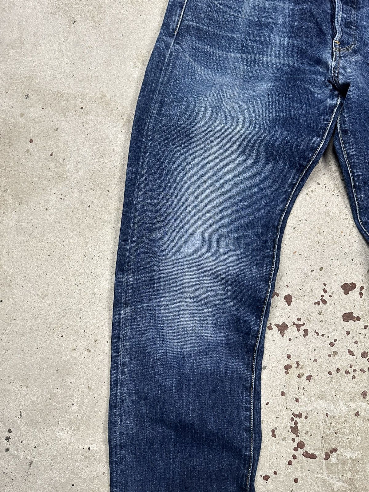 G-Star × Vintage Vintage Y2K G Star Raw 3301 Tapered Washed Denim Pants Jeans Size US 30 / EU 46 - 5 Thumbnail