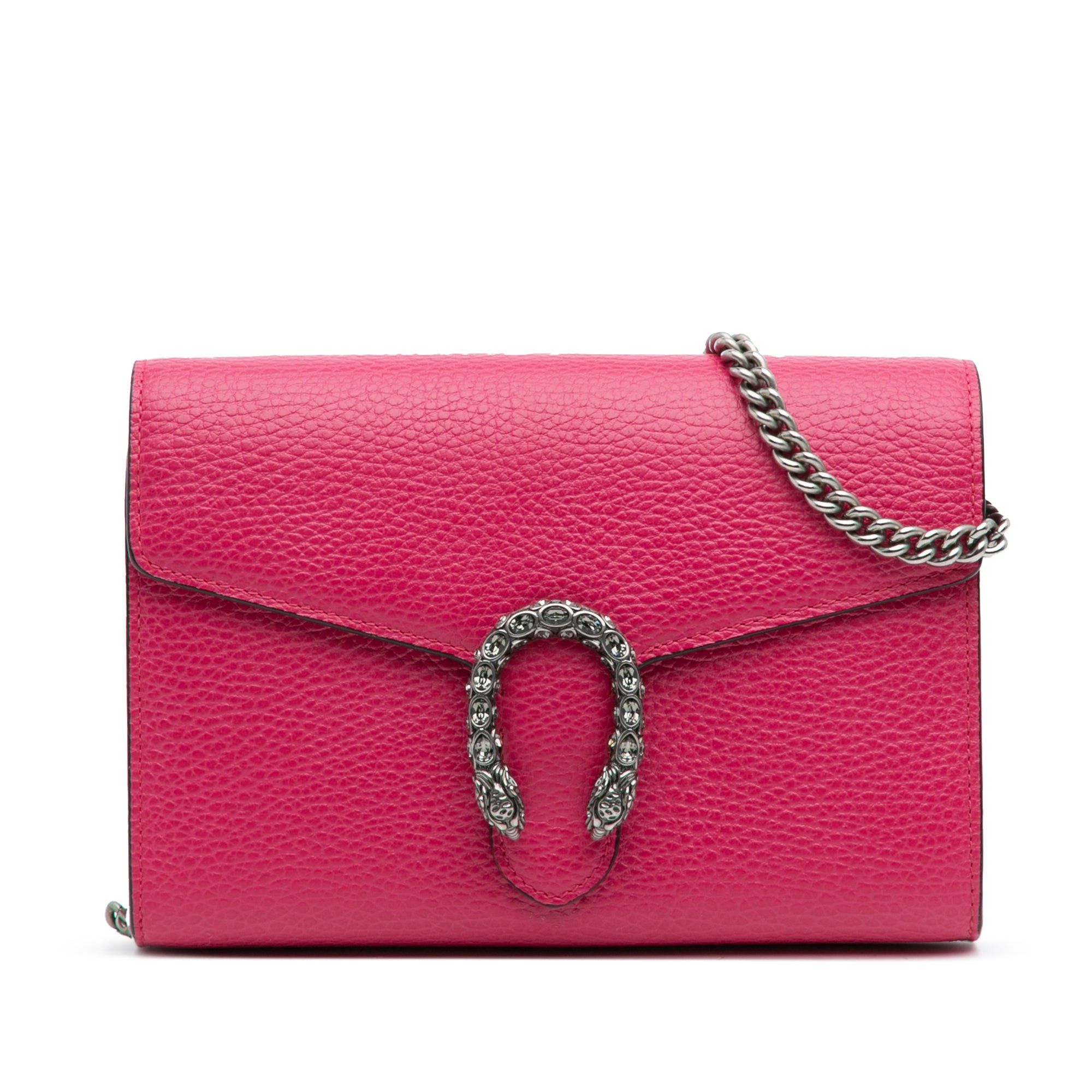 Gucci Mini Leather Dionysus Wallet on Chain Size ONE SIZE - 1 Thumbnail