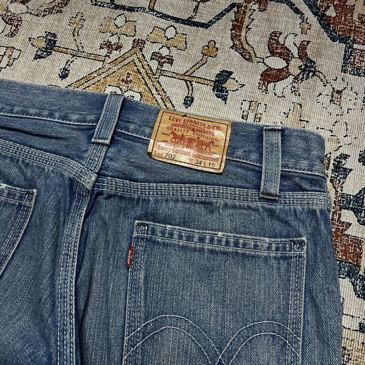 Levi's × Vintage Levi's Fatique Lot 702 Y2K Style Denim Pants Size US 34 / EU 50 - 6 Thumbnail
