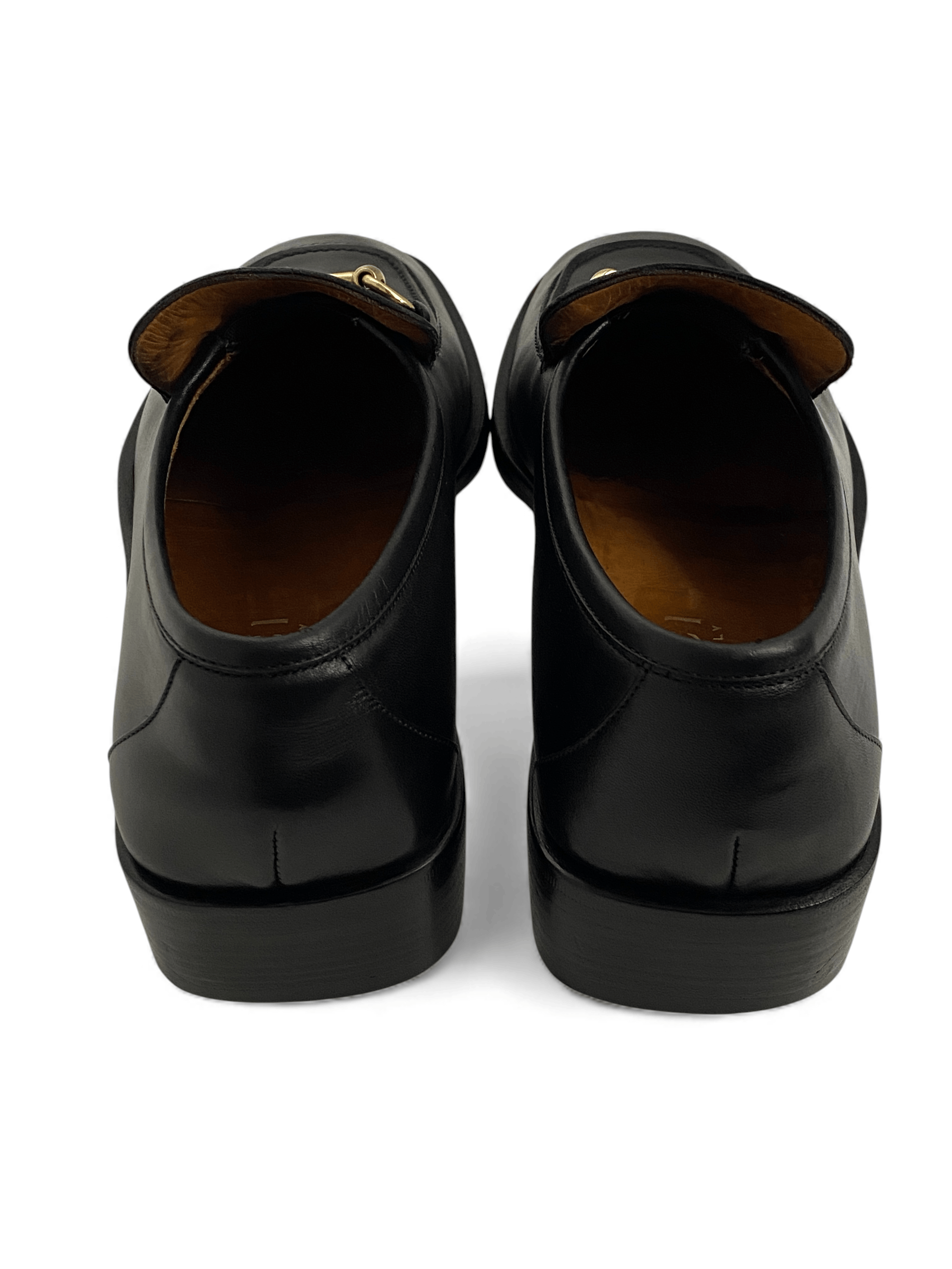 Gucci Gucci Horsebit GG Classic Dress Black Leather Loafers Shoes Size US 10.5 / EU 43-44 - 12 Thumbnail
