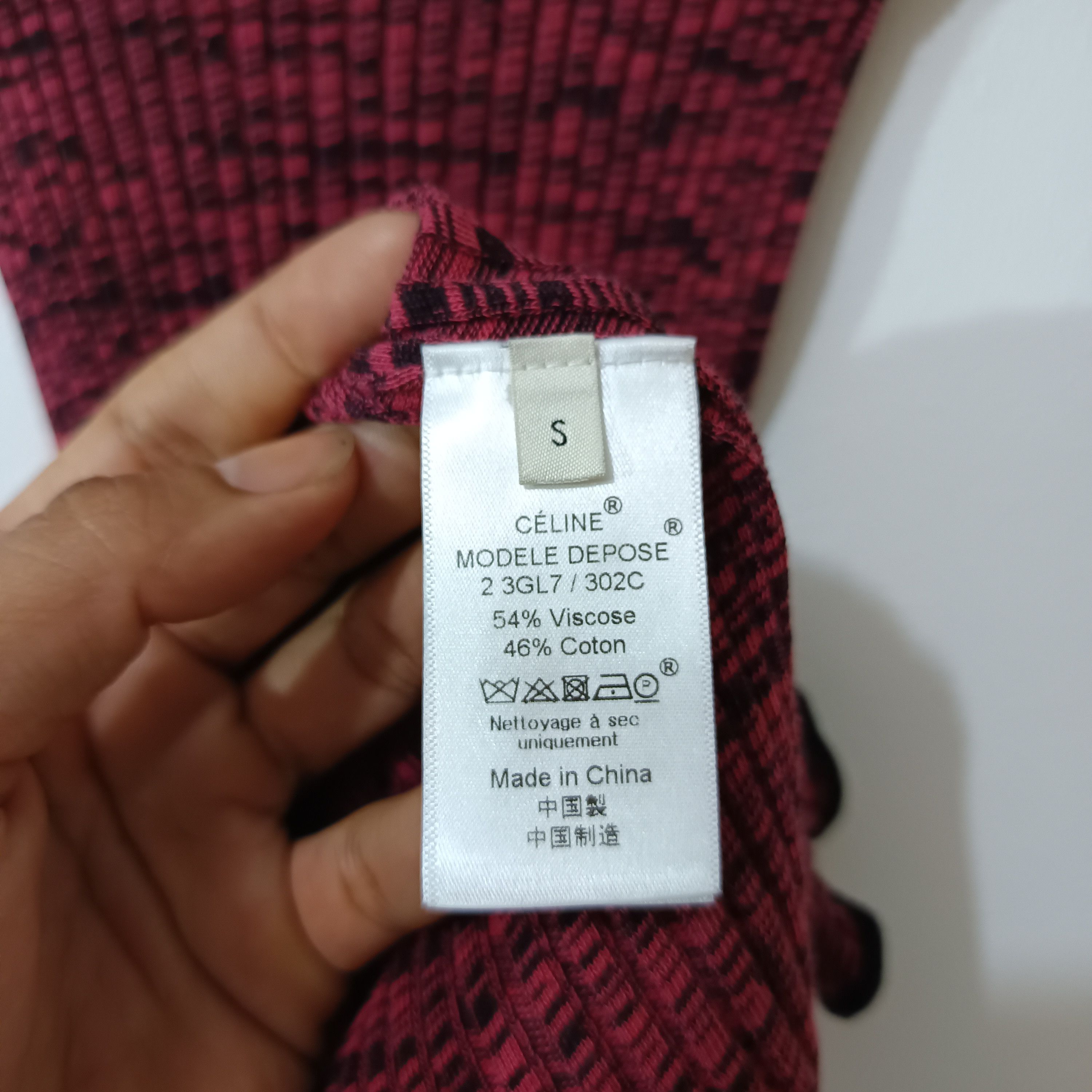 Celine Celine Ribbed Knit Top - Size S Size S / US 4 / IT 40 - 5 Thumbnail