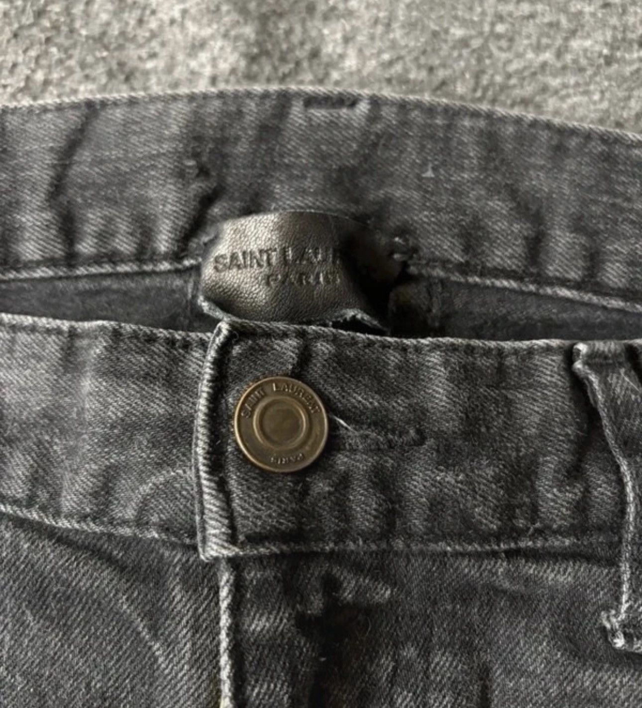 Saint Laurent Paris Saint Laurent Paris by Hedi Slimane Denim Jeans Size US 32 / EU 48 - 4 Thumbnail