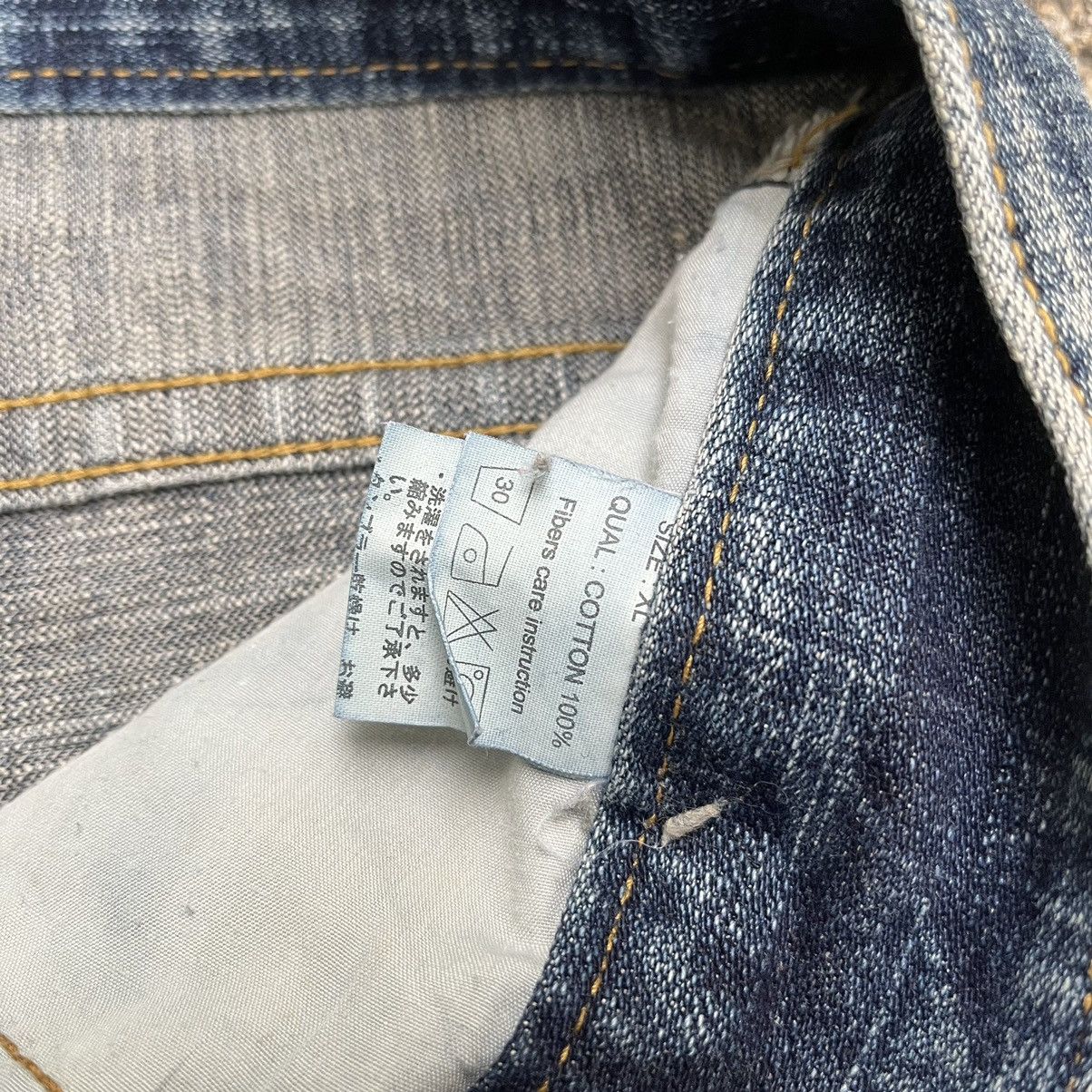 Hysteric Glamour Flare Jeans Ozz First Destroyed Distressed Denim Size US 32 / EU 48 - 9 Thumbnail