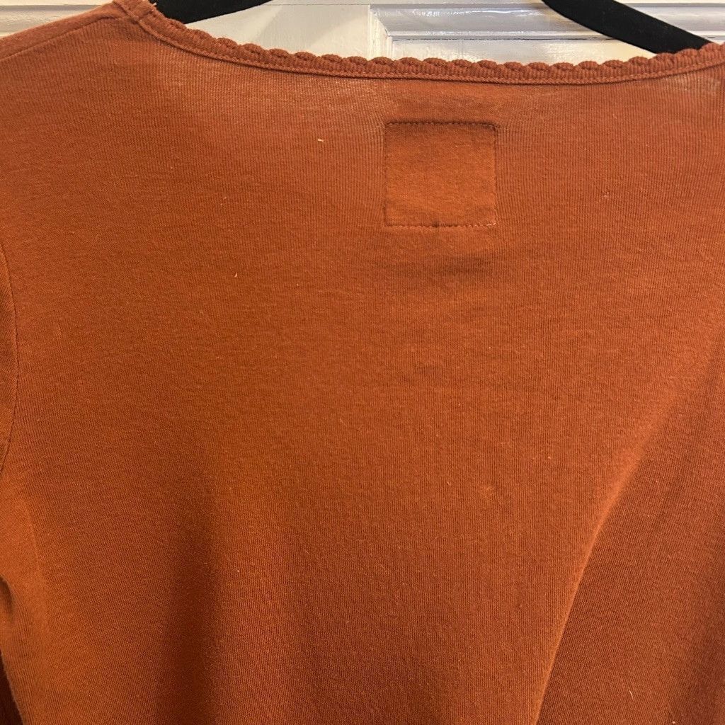 Chaser Brand Women's Chaser t-shirt Top, S, Rust Size S / US 4 / IT 40 - 3 Thumbnail
