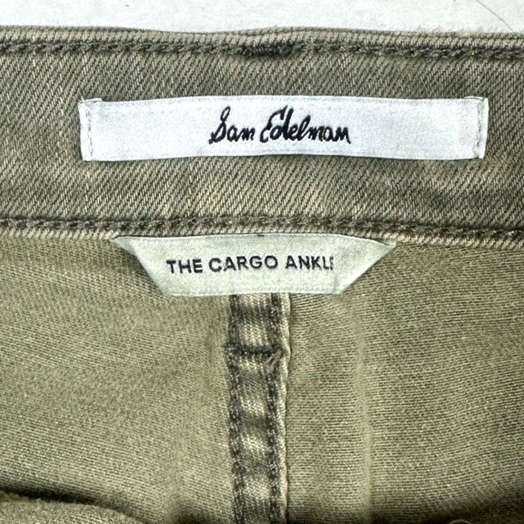 Sam Edelman Sam Edelman Pants Women Olive Green Cargo The Cargo Ankle Size 29 Size 29" - 5 Thumbnail