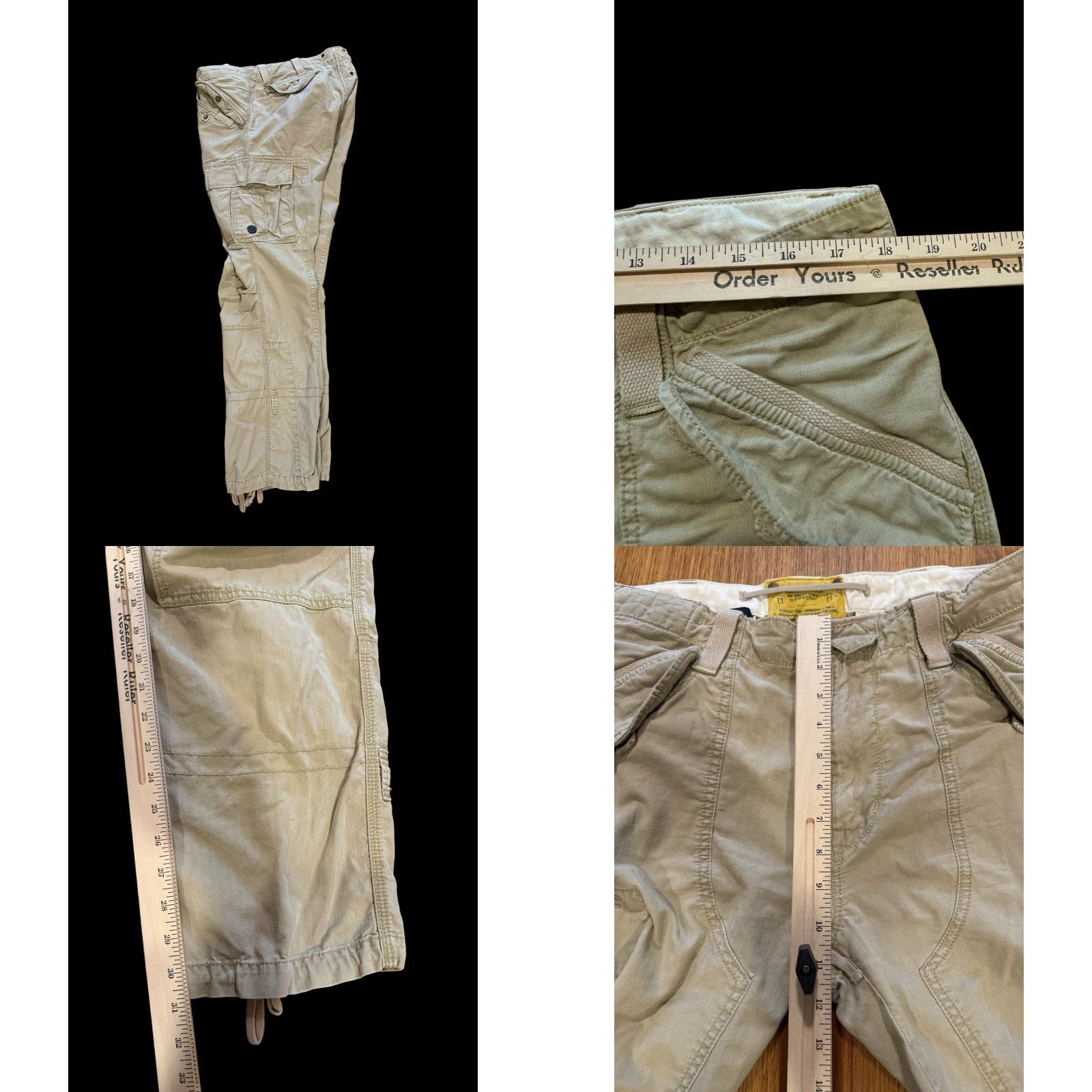 Polo Ralph Lauren VINTAGE Polo Ralph Lauren Paratrooper Cargo Pants Men 36x32 Beige Military Slim Pants Mens Beige Cargo Paratrooper Vintage Polo Ralph Lauren Pullover? Size US M / EU 48-50 / 2 - 8 Thumbnail