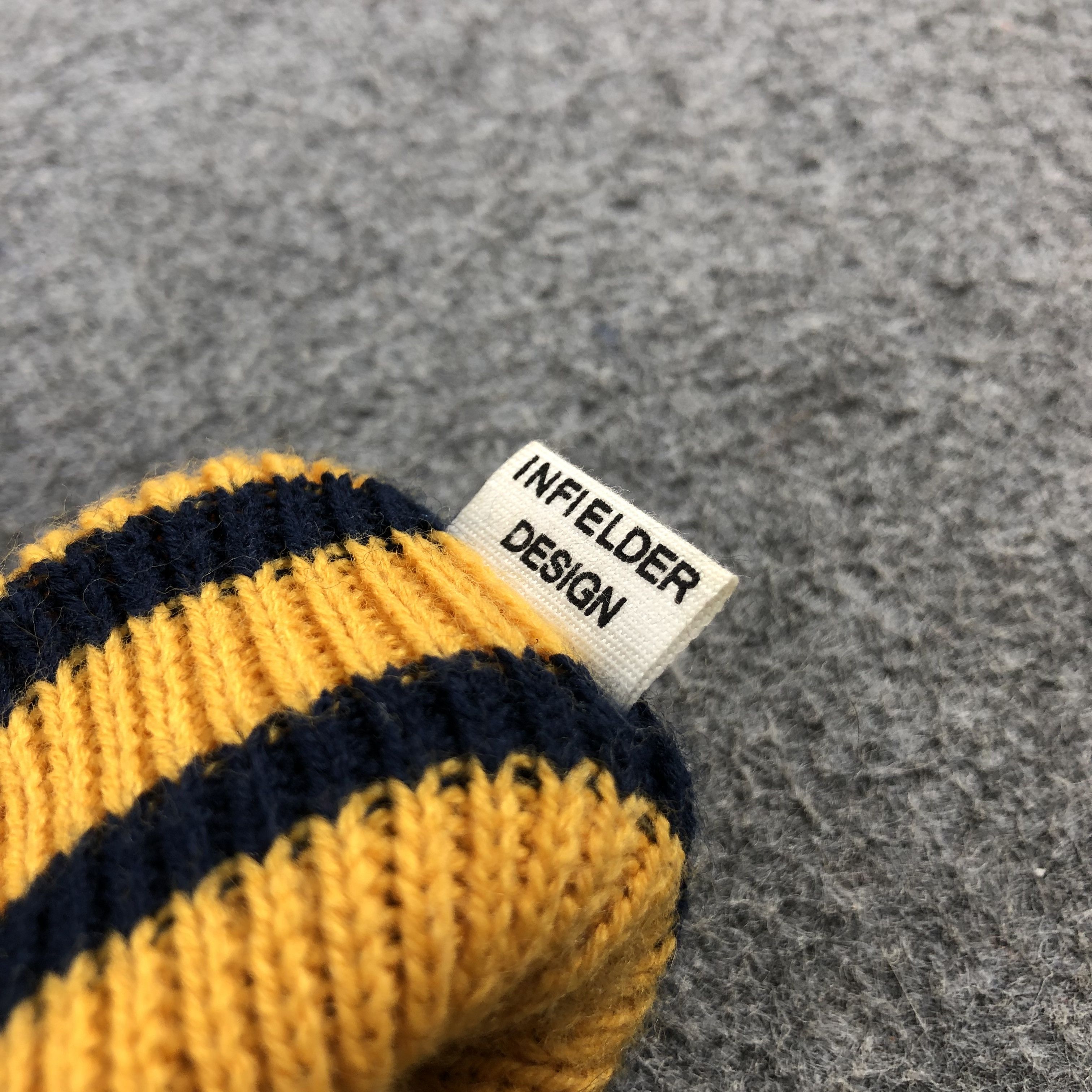 Vintage Infielder Design Bobble Slouchy Beanie Snowcap Snow Hat B148 Size ONE SIZE - 4 Thumbnail