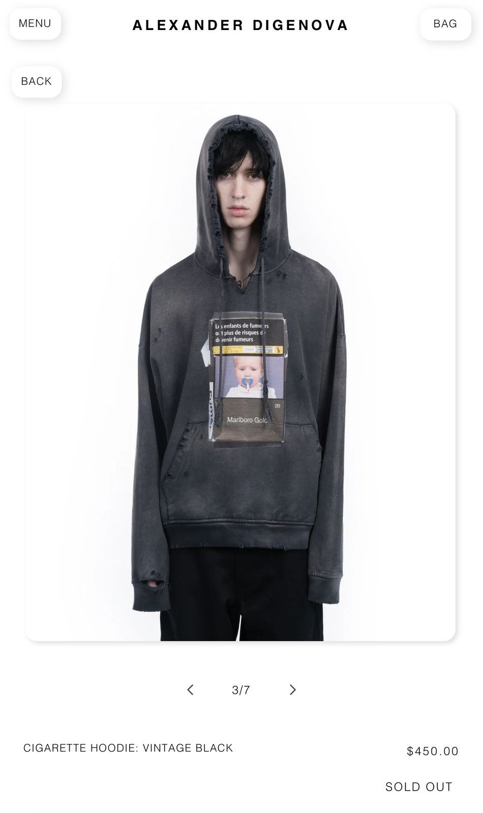 ALEXANDER DIGENOVA Alexander Digenova 🚬 Hoodie Size US L / EU 52-54 / 3 - 12 Thumbnail