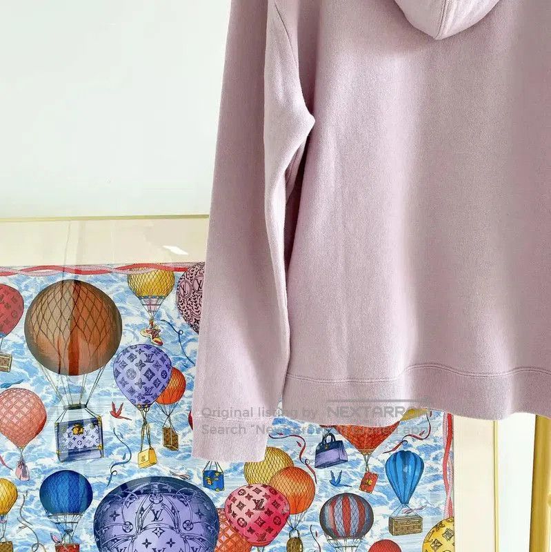 Yves Saint Laurent YSL Light Purple Women's Hoodie for Spring . Size S / US 4 / IT 40 - 6 Thumbnail
