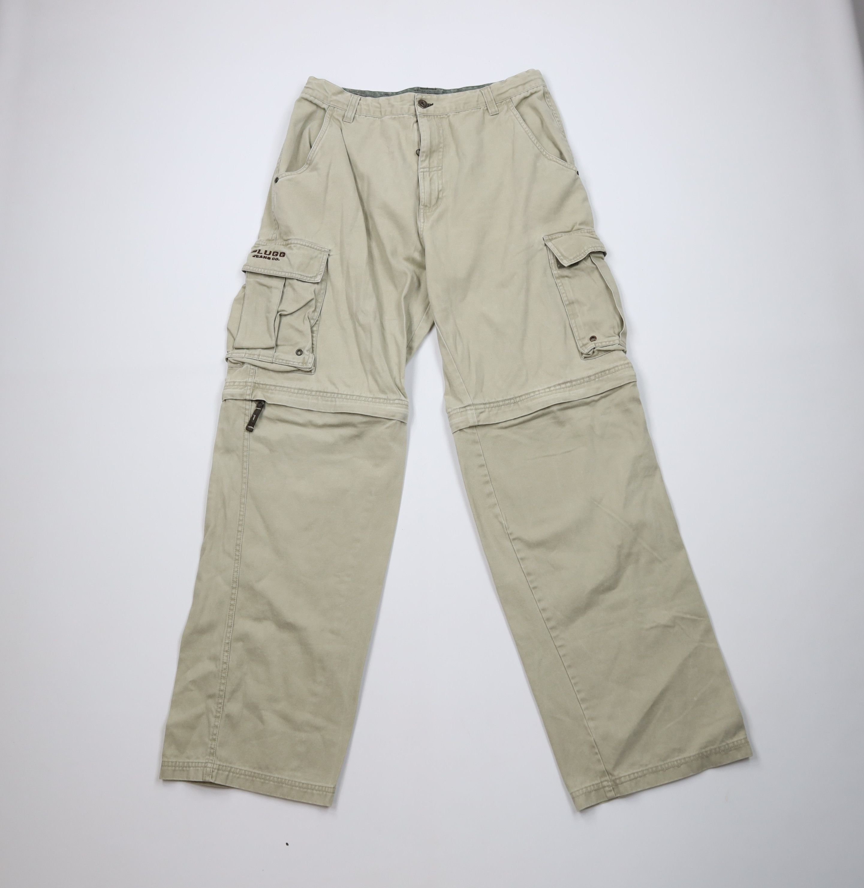 Vintage Vintage 90s Y2K Streetwear Convertible Skateboard Pants Size US 33 - 1 Thumbnail