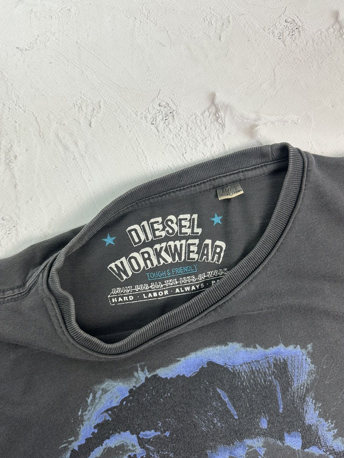Diesel Vintage Diesel Punk Printed Short Sleeve T-shirt Size US S / EU 44-46 / 1 - 4 Thumbnail