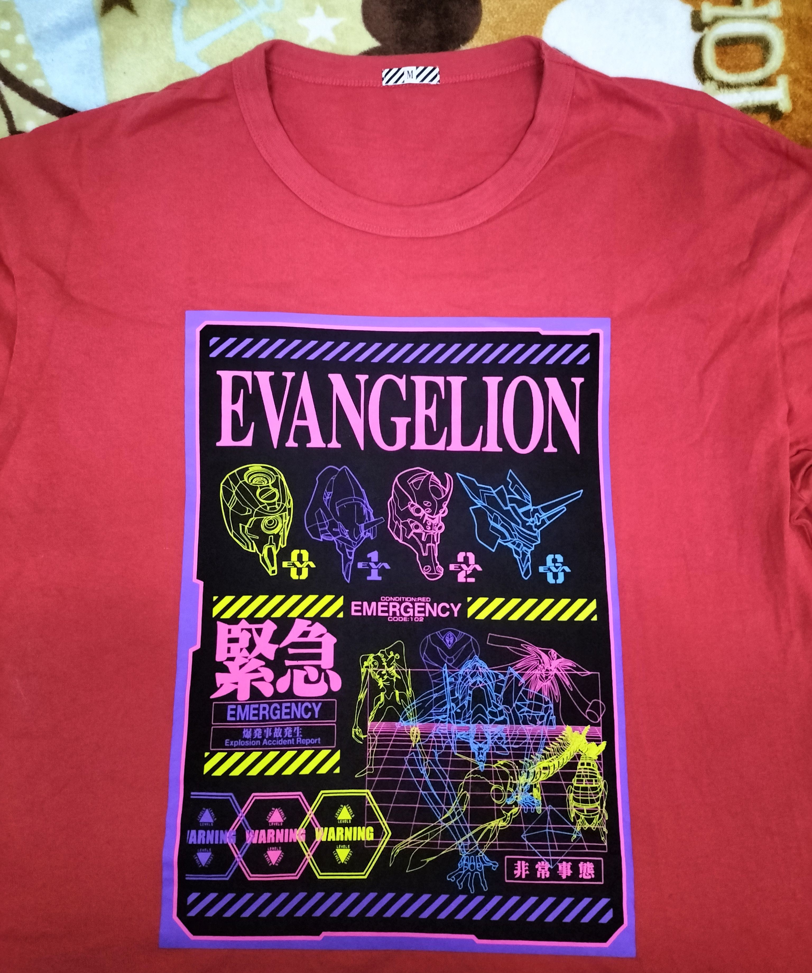 Anime Evangelion tshirt Size US M / EU 48-50 / 2 - 3 Thumbnail