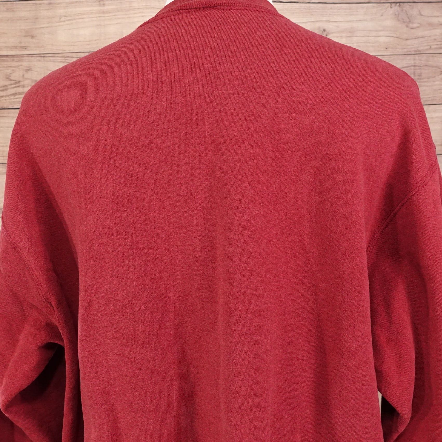 Wilson VINTAGE Wilson Sweatshirt PRO 5000 Red USA Made Crew Neck XL Mens Sweatshirt Vintage 80s 90s Red Wilson Pro 5000 Crew Neck XL Mens Size US XL / EU 56 / 4 - 6 Thumbnail