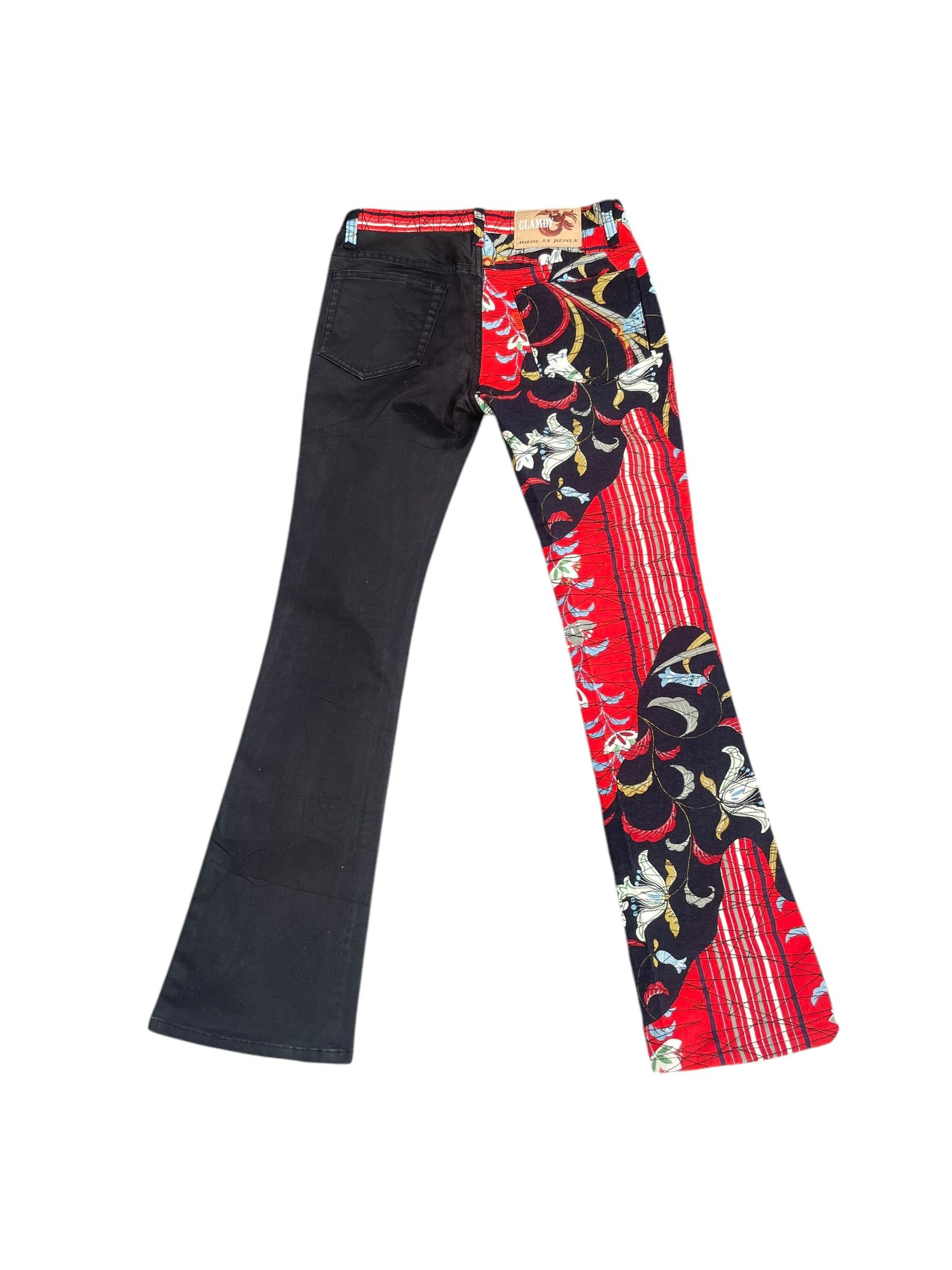 Japanese Brand Glamdy Flare Custom Denim Size 27" / US 4 / IT 40 - 1 Thumbnail