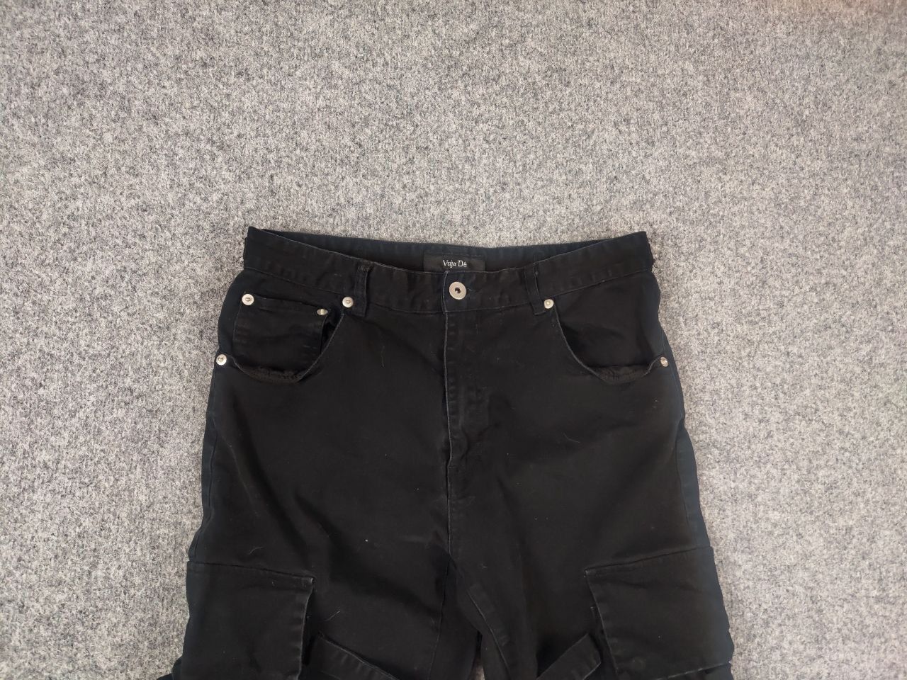 Vuja De Vuja De Japan Studio bondage flared Cargo Pants Authentic Size US 32 / EU 48 - 7 Thumbnail