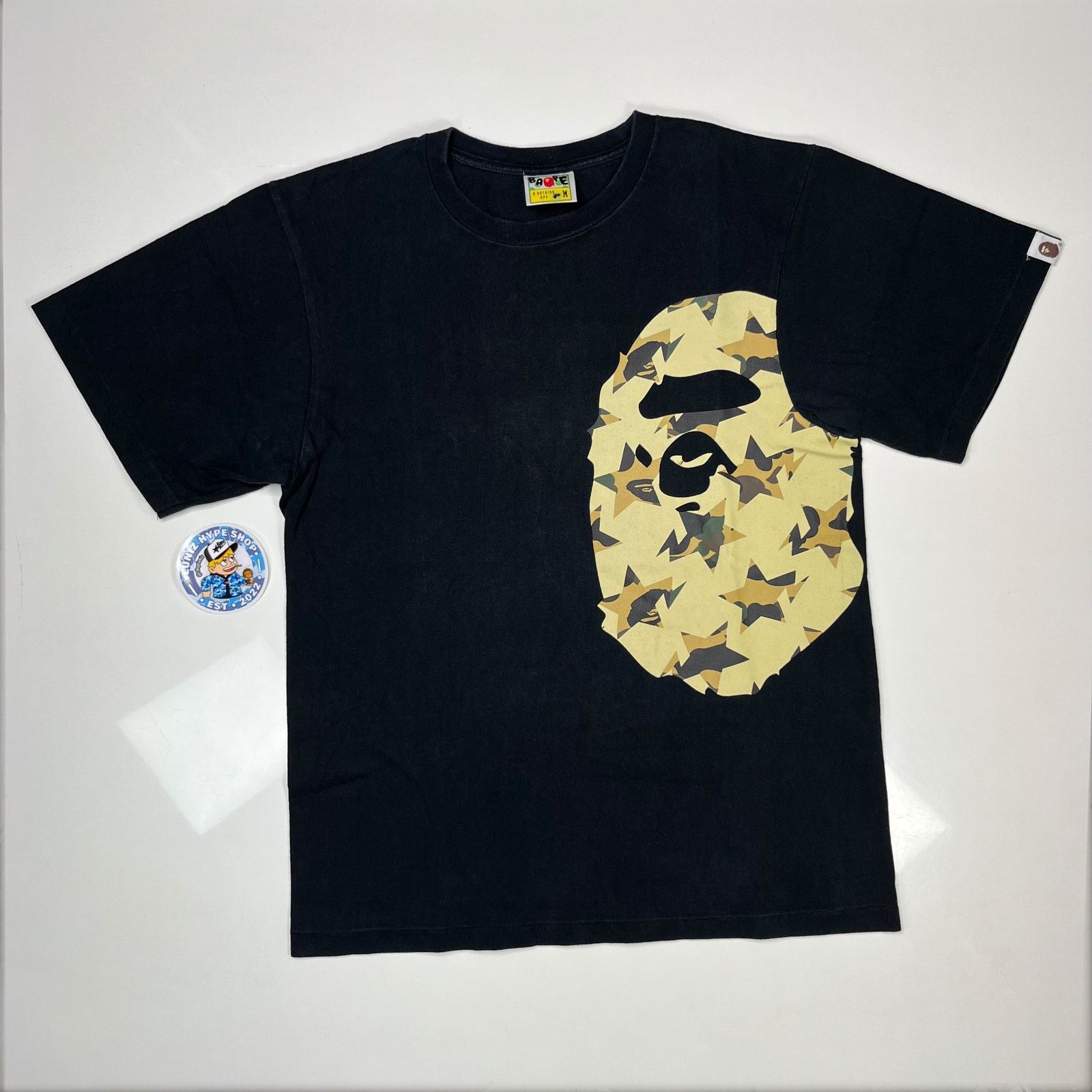 Bape BAPE STA 1ST CAMO Side Ape Tee Size US M / EU 48-50 / 2 - 1 Thumbnail
