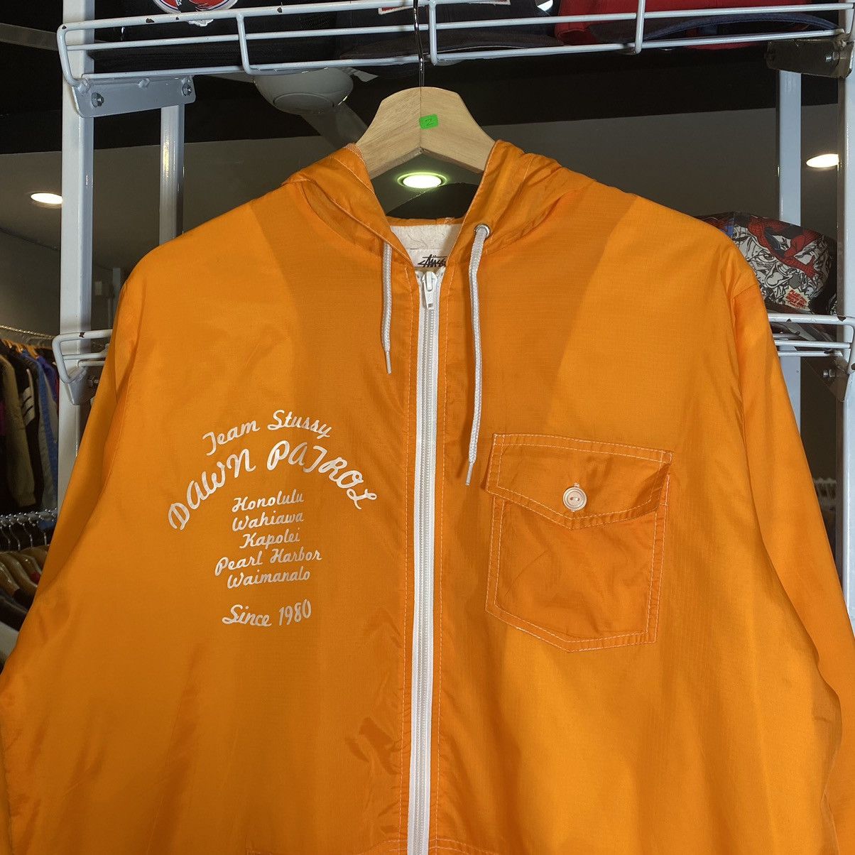 Black Sheep × Japanese Brand × Stussy Stussy Down Patrol Hi-Vis Jacket SS10 Size US L / EU 52-54 / 3 - 4 Thumbnail