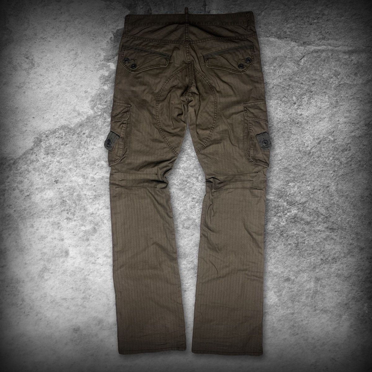Other Difference GOA Style Cargo Flared Pants Made in Japan Size US 33 - 8 Thumbnail